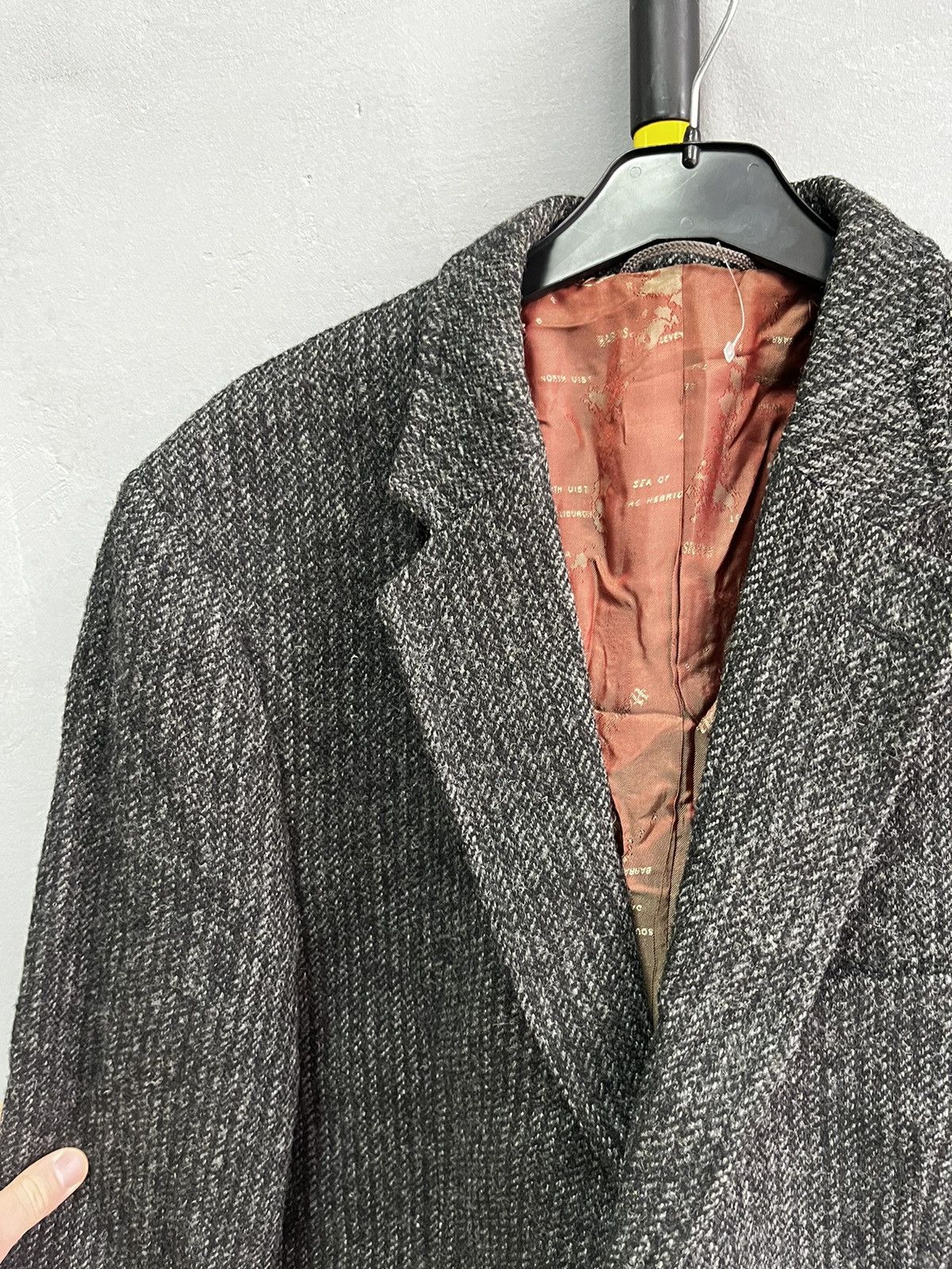 Harris Tweed × Vintage Harris Tweeted x Barutti blazer jacket Size 42R - 6 Thumbnail