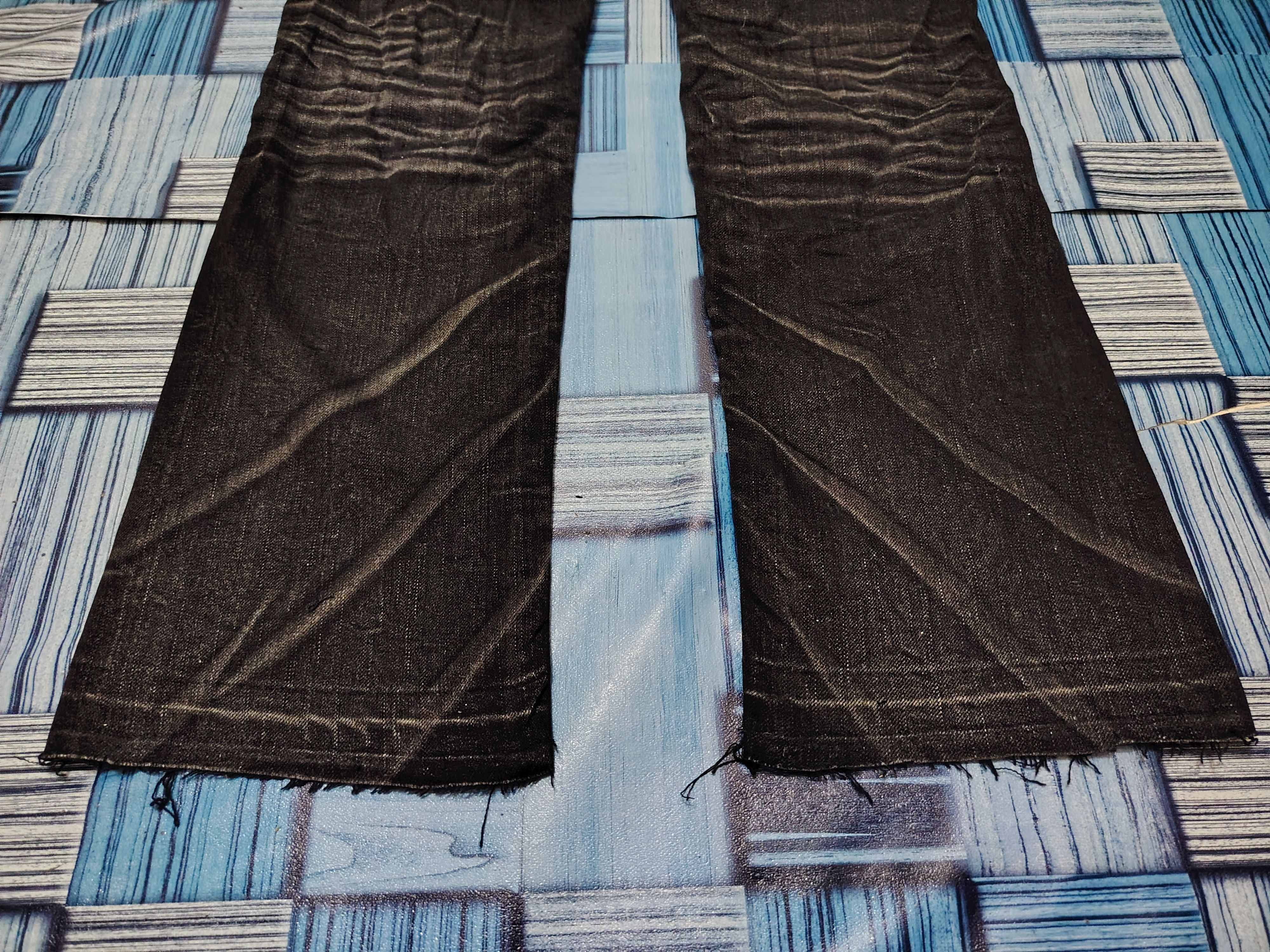 If Six Was Nine Japanese Lolita Jeans Flare Jeans Distressed Size US 31 - 18 Thumbnail