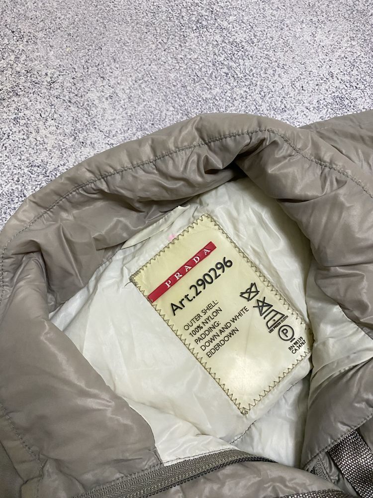 Prada Prada Vintage Puffer Winter Jacket art.290296 Size S / US 4 / IT 40 - 3 Thumbnail