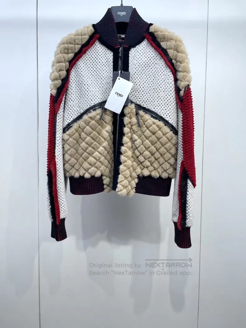 Fendi Fendi Heavyweight Patchwork Fur Blazer Jacket Size XS / US 0-2 / IT 36-38 - 1 Thumbnail
