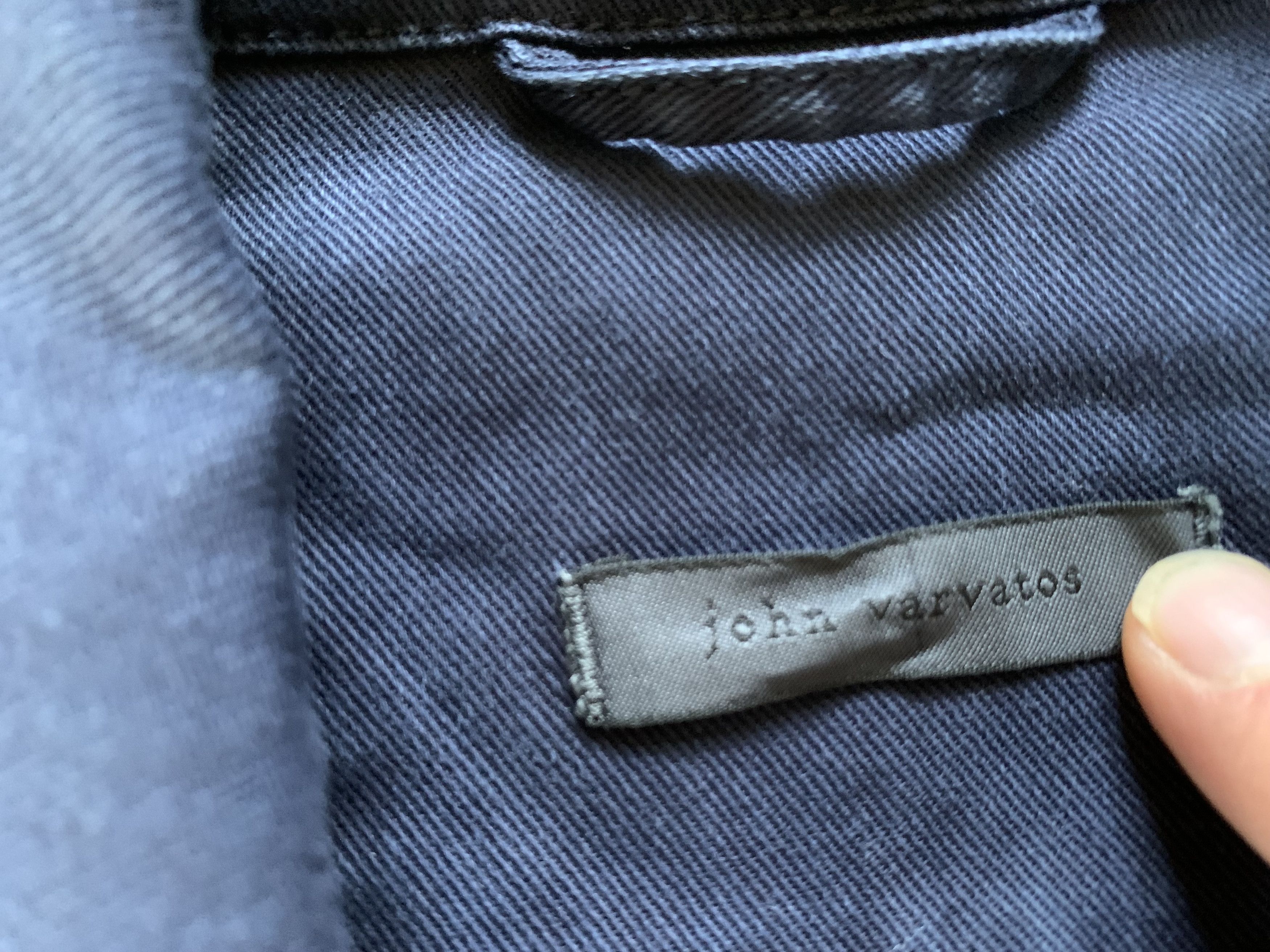 Designer × John Varvatos Mens John Varvatos Cotton Blue Jacket Size US M / EU 48-50 / 2 - 5 Thumbnail