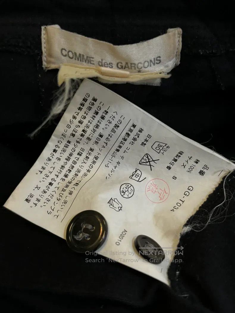 Comme des Garcons Comme Des Garcons Double-layered T-shirt polo shirt Size S / US 4 / IT 40 - 4 Thumbnail