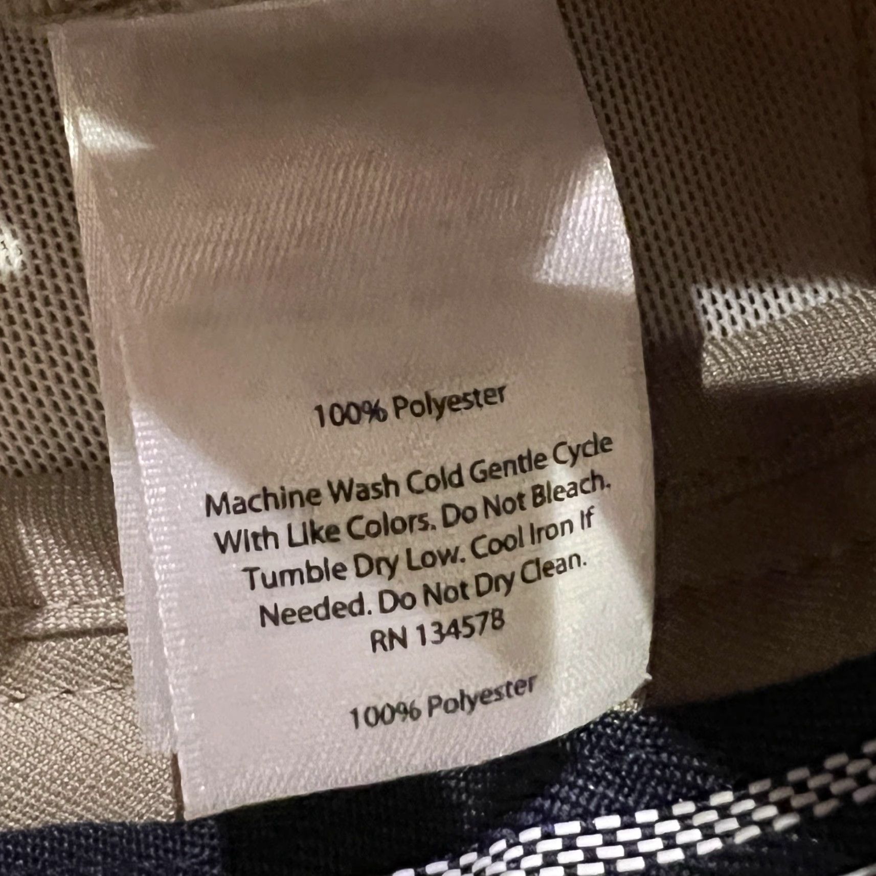 Vineyard Vines Vineyard Vines Beige Performance Athletic Golf Chino Preppy Link Pants Mens 35x32 Size US 35 - 6 Thumbnail