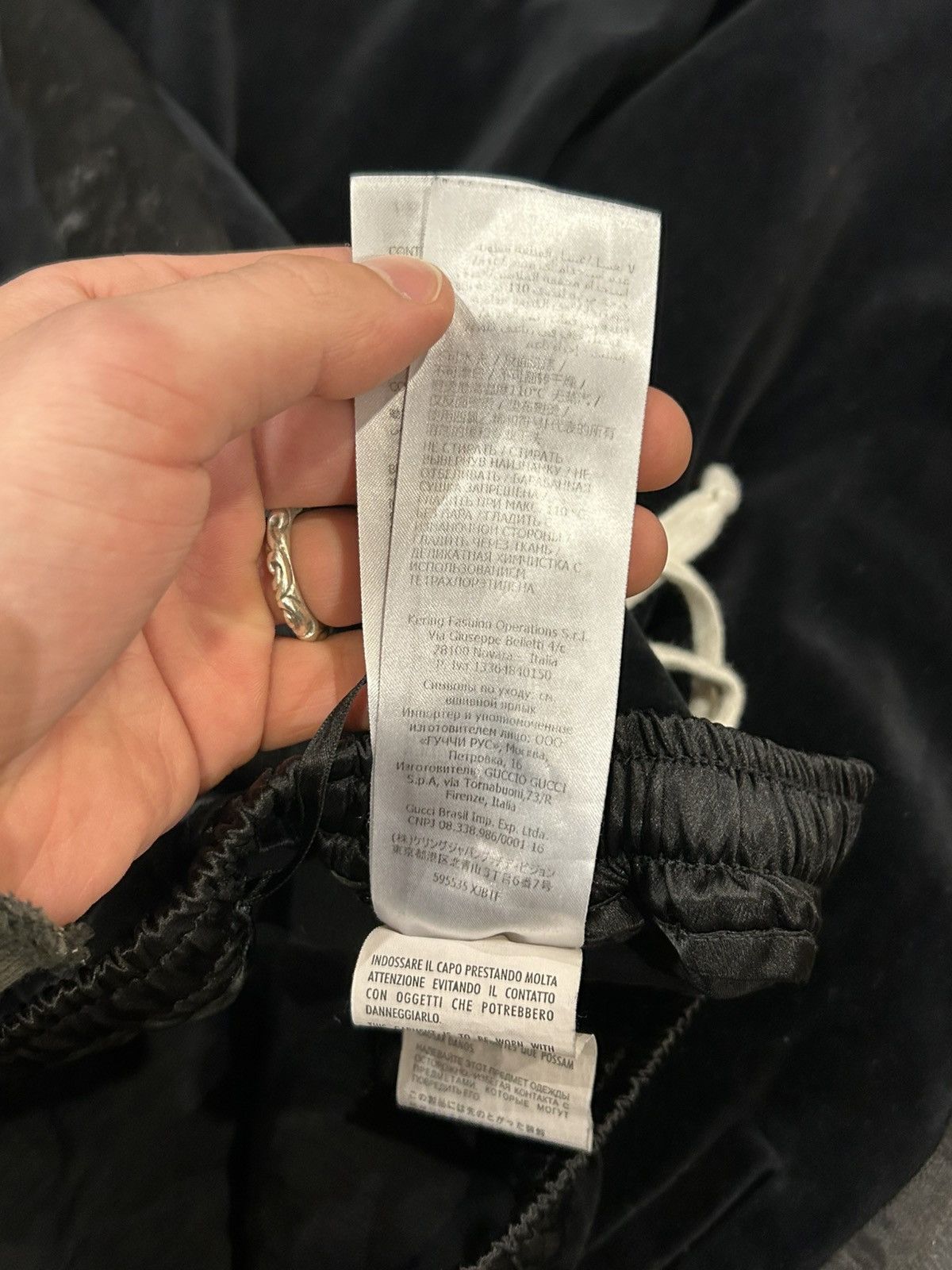 Gucci Gucci Maison De L’amour Velour Sweatpants Size US 34 / EU 50 - 6 Thumbnail