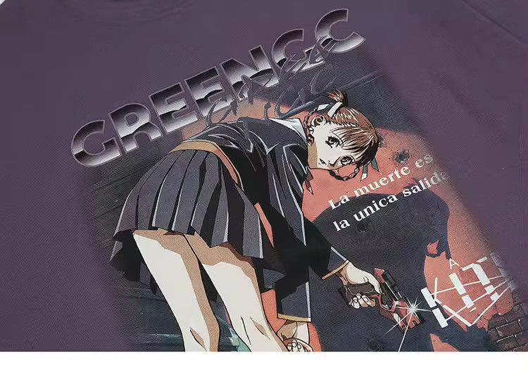 Japanese Brand Anime Girl Killer T Shirt Size US XL / EU 56 / 4 - 3 Thumbnail