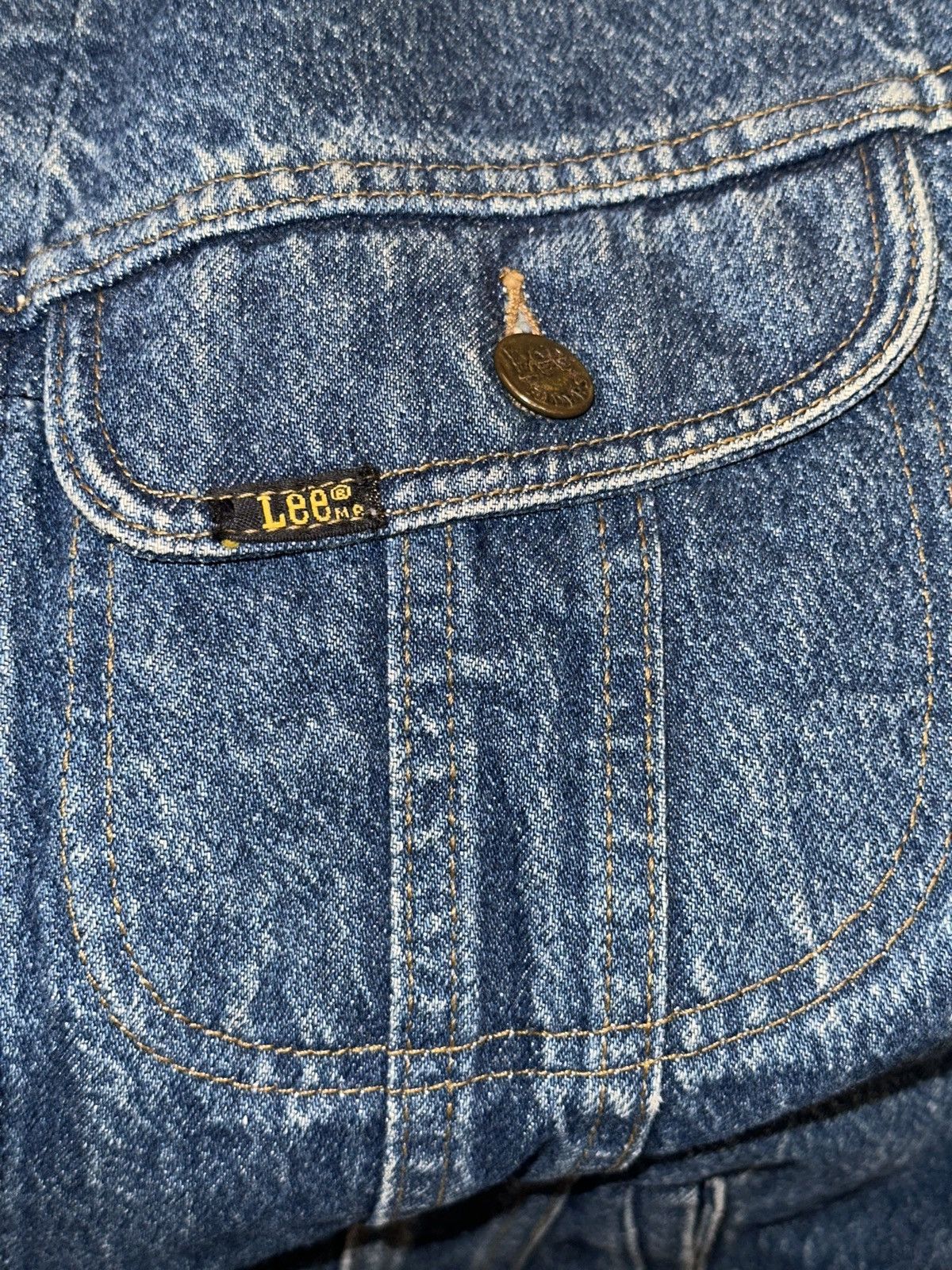 Lee VTG 80s Hard Rock Café New Orleans Lee Denim Jean Jacket Med Size US M / EU 48-50 / 2 - 6 Thumbnail