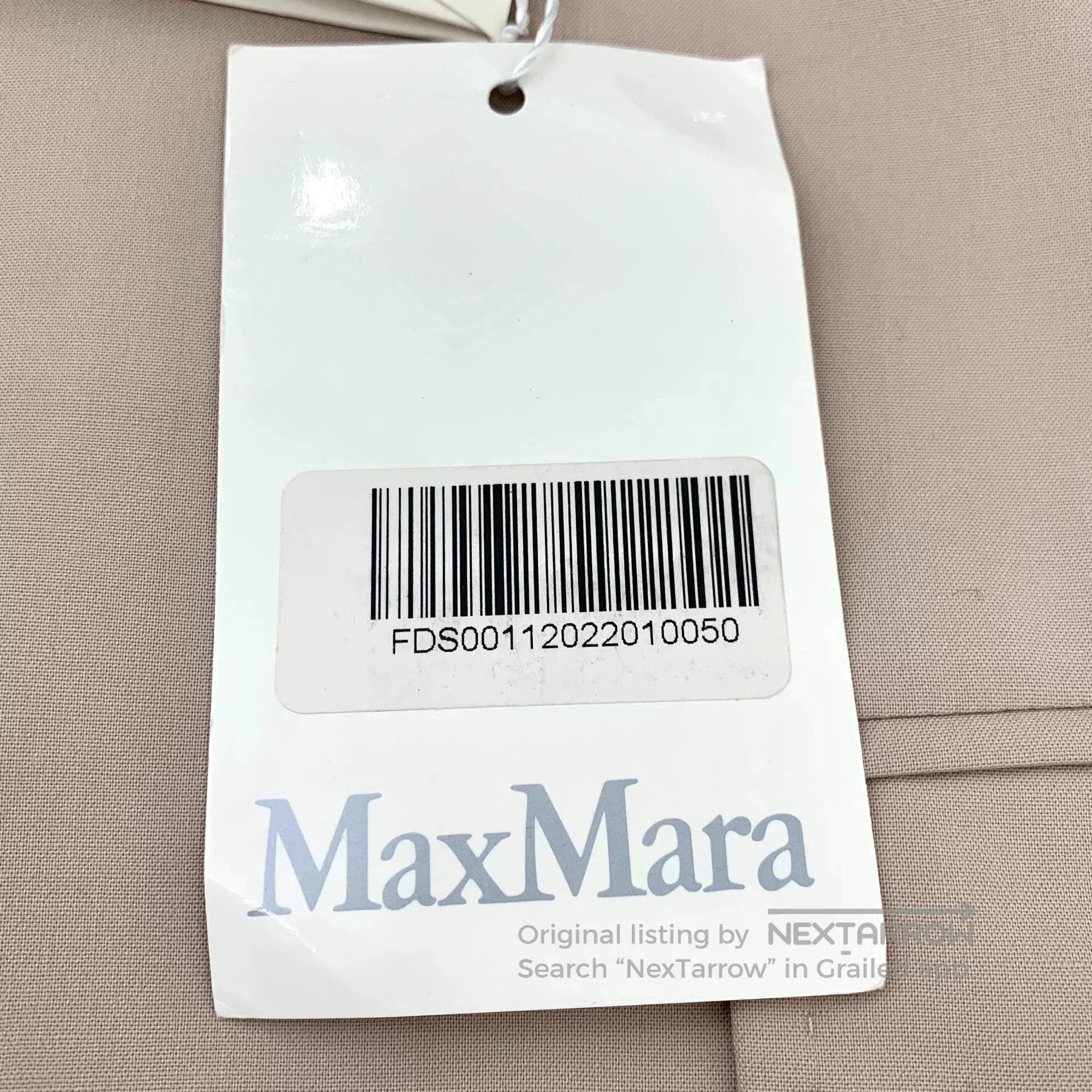 Other Maxmara Beige Wool Long Sleeve Blazer. Size US L / EU 52-54 / 3 - 6 Thumbnail