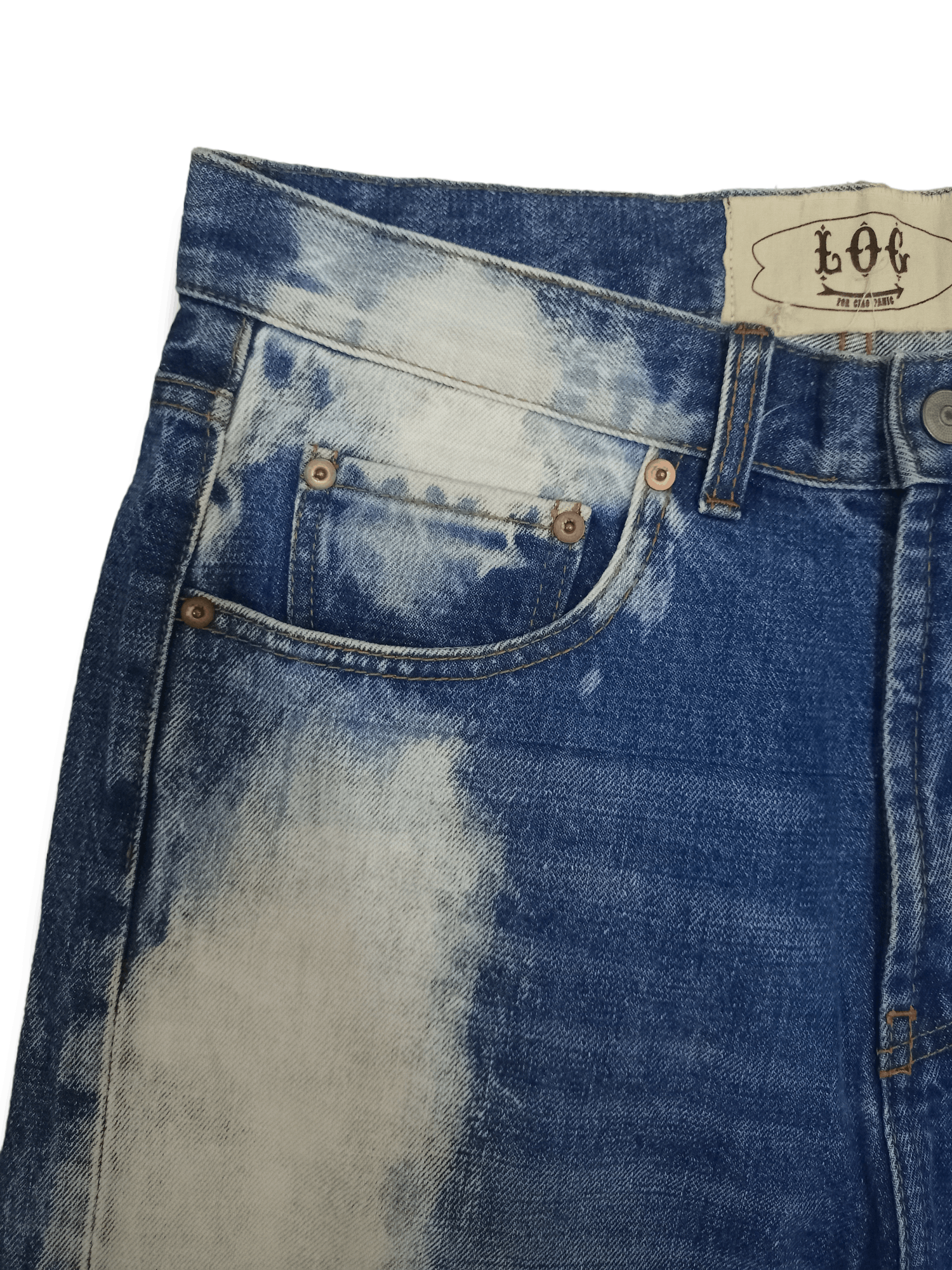 Ciaopanic Vintage Japanese CIAOPANIC Acid Wash Jeans Size US 32 / EU 48 - 7 Thumbnail