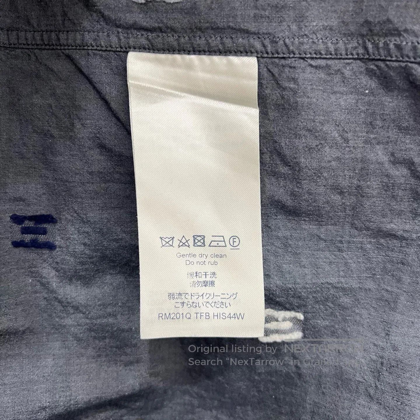 Louis Vuitton Louis Vuitton Gray Monogram Shirt. Size US XL / EU 56 / 4 - 5 Thumbnail