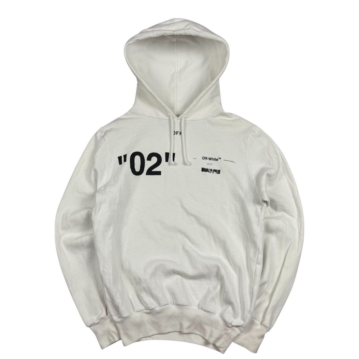 OFF-WHITE 02 Caravaggio ‘White’ Hoodie