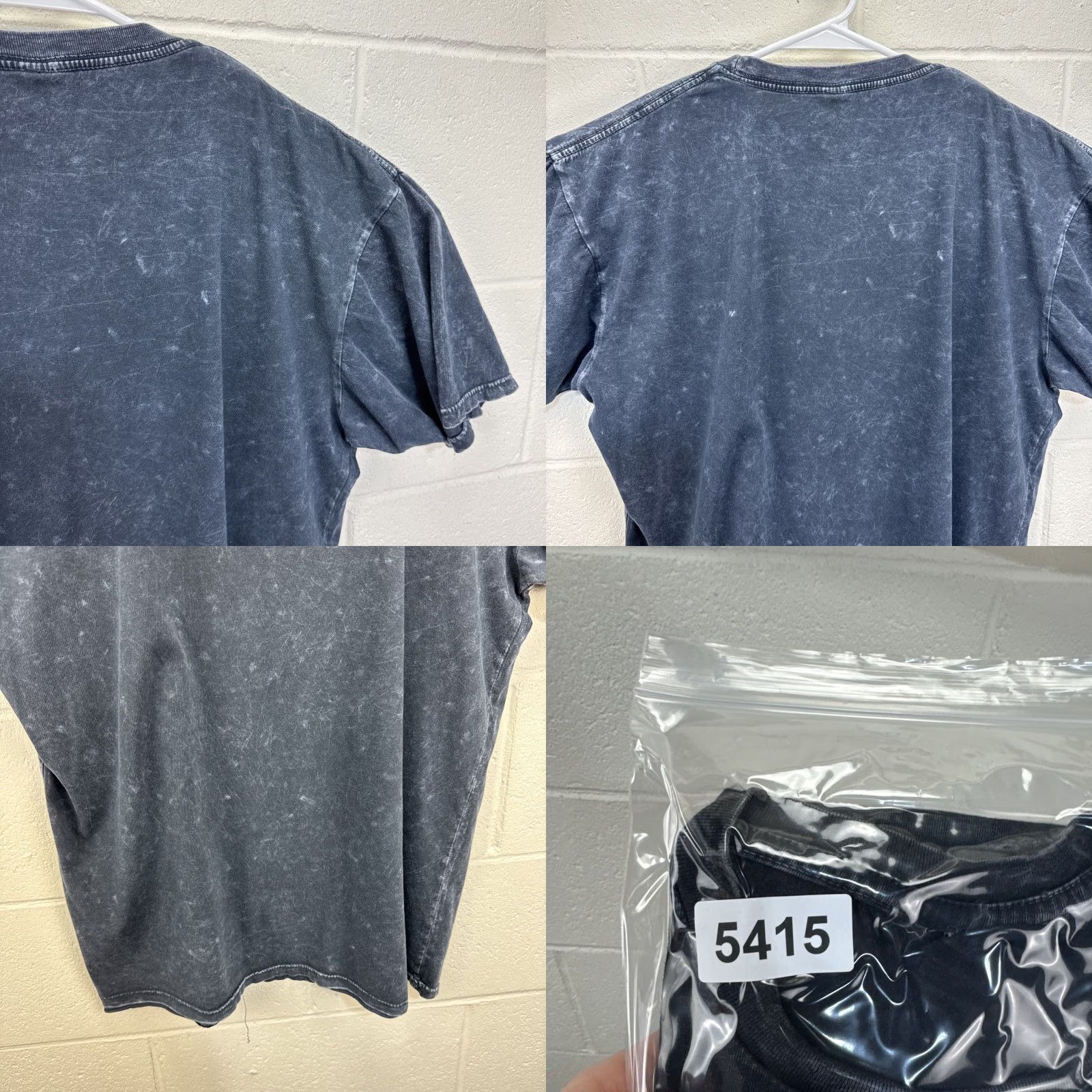 Vintage Vintage Nirvana T Shirt Black Large Acid Wash Faded In Utero Spellout Graphic Print Crew Neck Short Sleeve Logo Accent Men Size US L / EU 52-54 / 3 - 10 Thumbnail