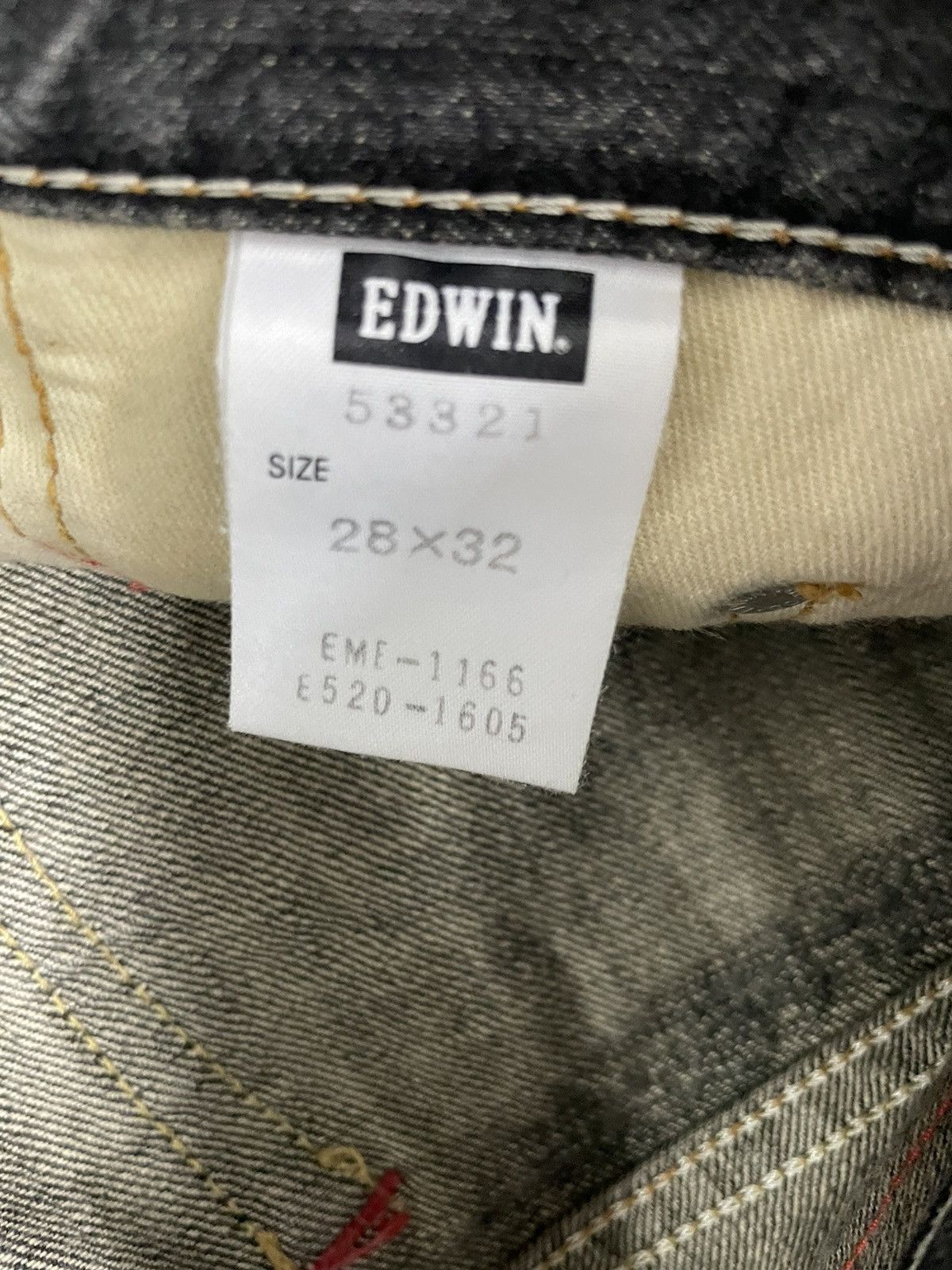 Hysteric Glamour Edwin Rude 503 Japan Flare Jeans Size US 30 / EU 46 - 10 Thumbnail