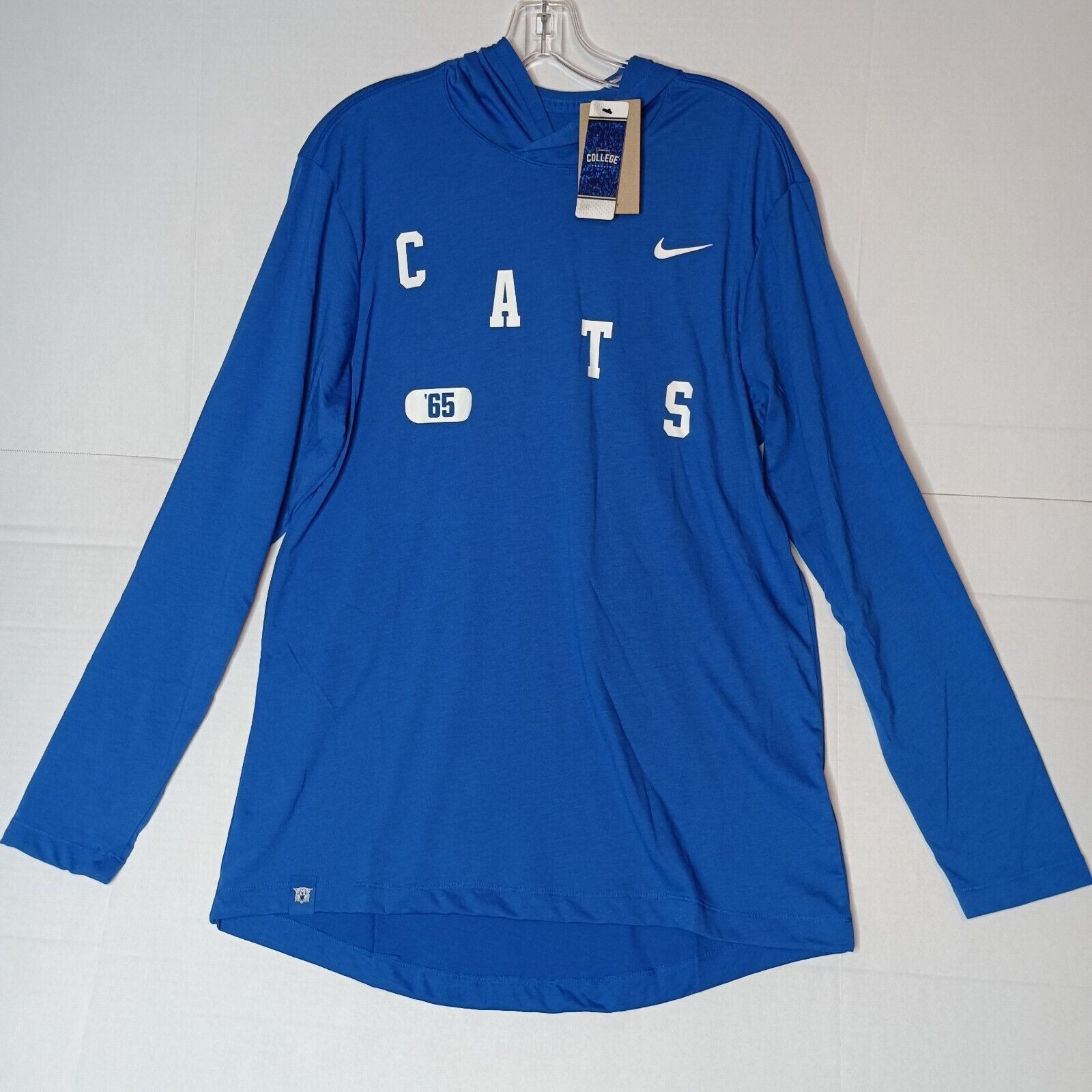 Nike Nike UK Kentucky Wildcats Hoodie Men's M Blue Lightweight Size US M / EU 48-50 / 2 - 1 Thumbnail