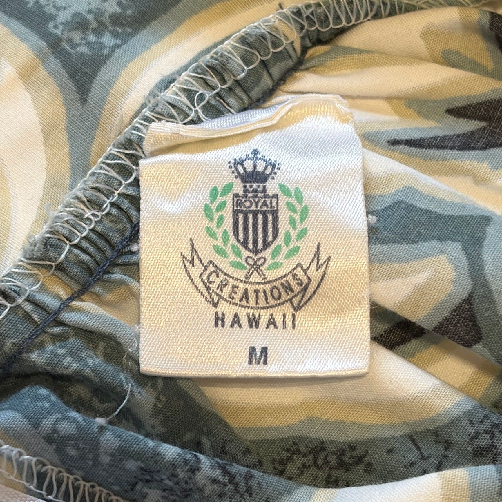 Vintage VINTAGE Royal Creations Hawaii Dress Midi Size M / US 6-8 / IT 42-44 - 3 Thumbnail