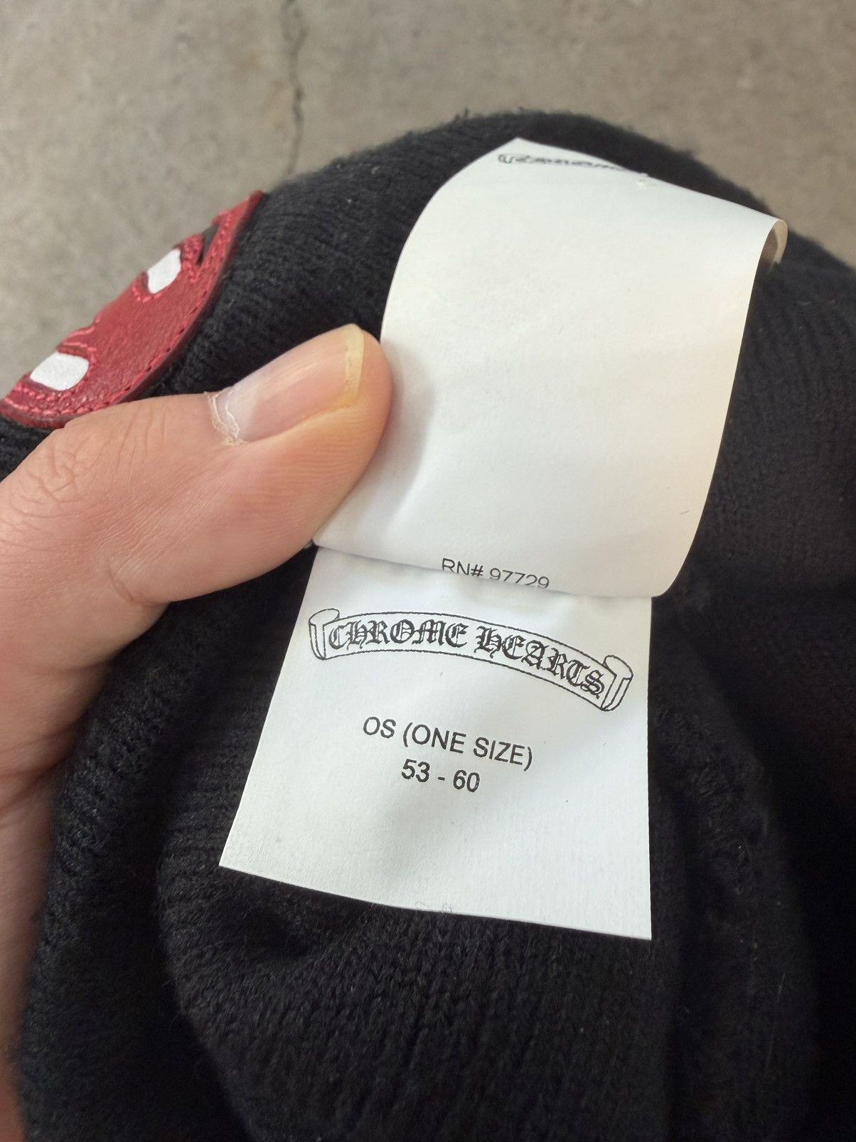 Chrome Hearts Chrome Hearts Rolling Stones Beanie Size ONE SIZE - 9 Thumbnail