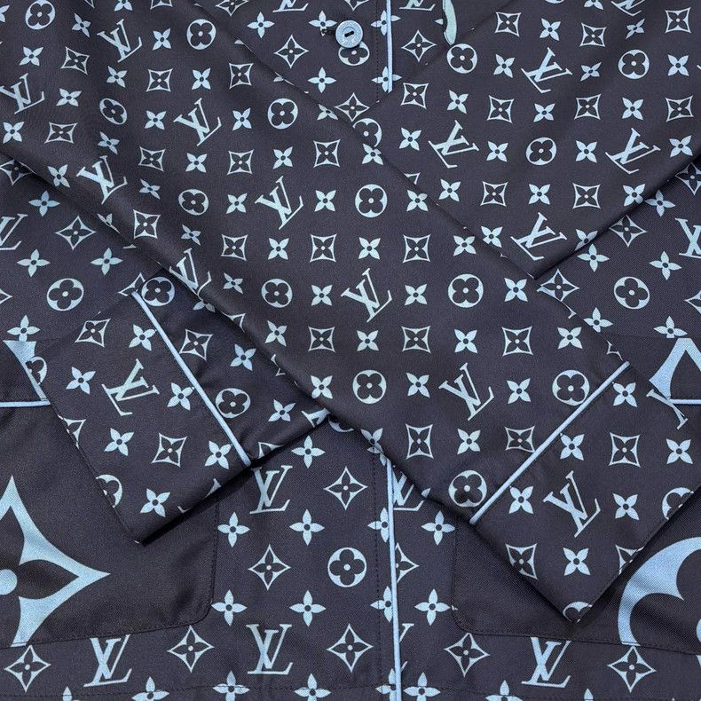 Louis Vuitton Louis Vuitton ESCALE long sleeve pajama shirt Size XS / US 0-2 / IT 36-38 - 6 Thumbnail
