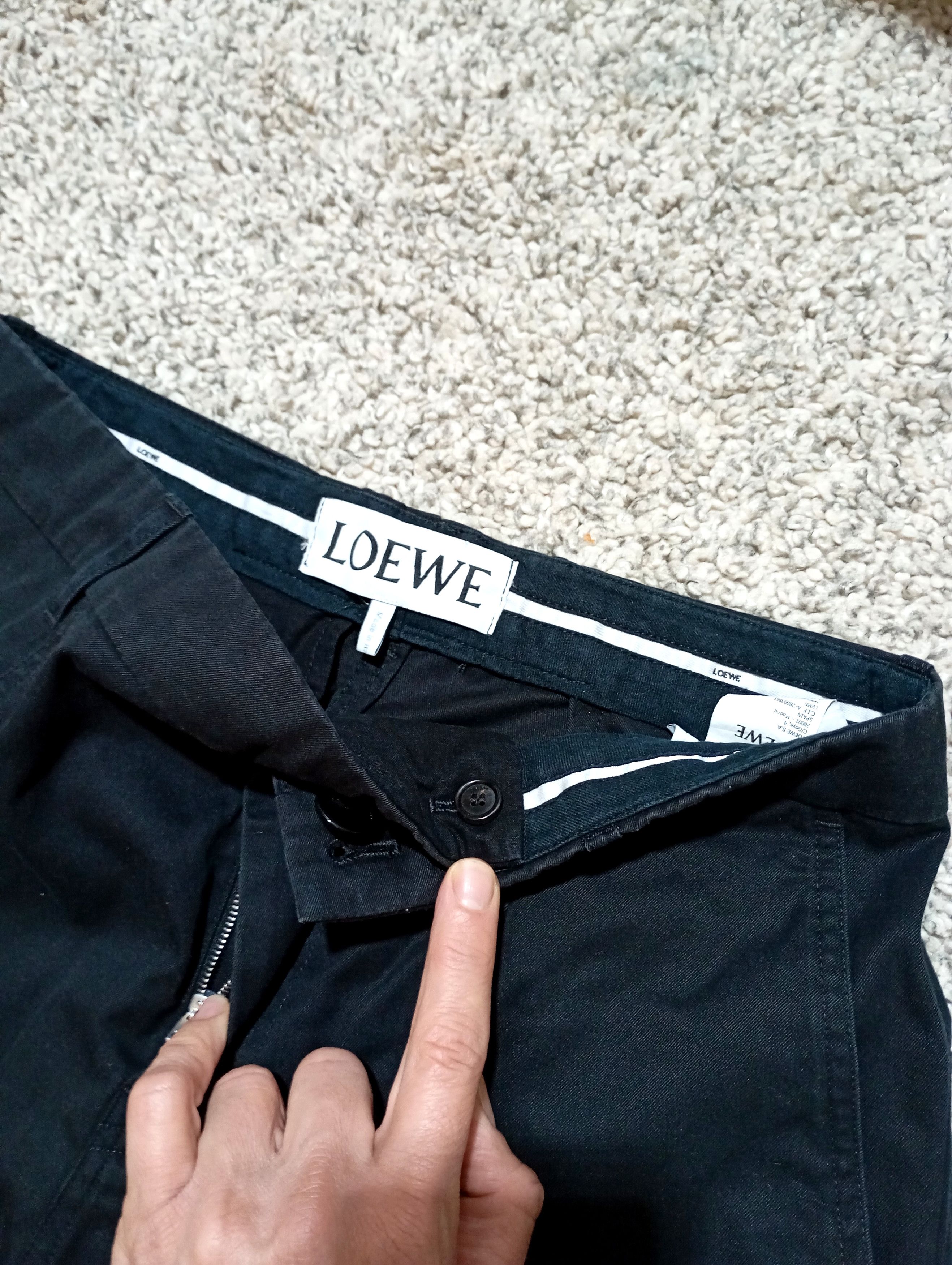Loewe Loewe Baggy Khaki Cargo Pants Size US 34 / EU 50 - 6 Thumbnail