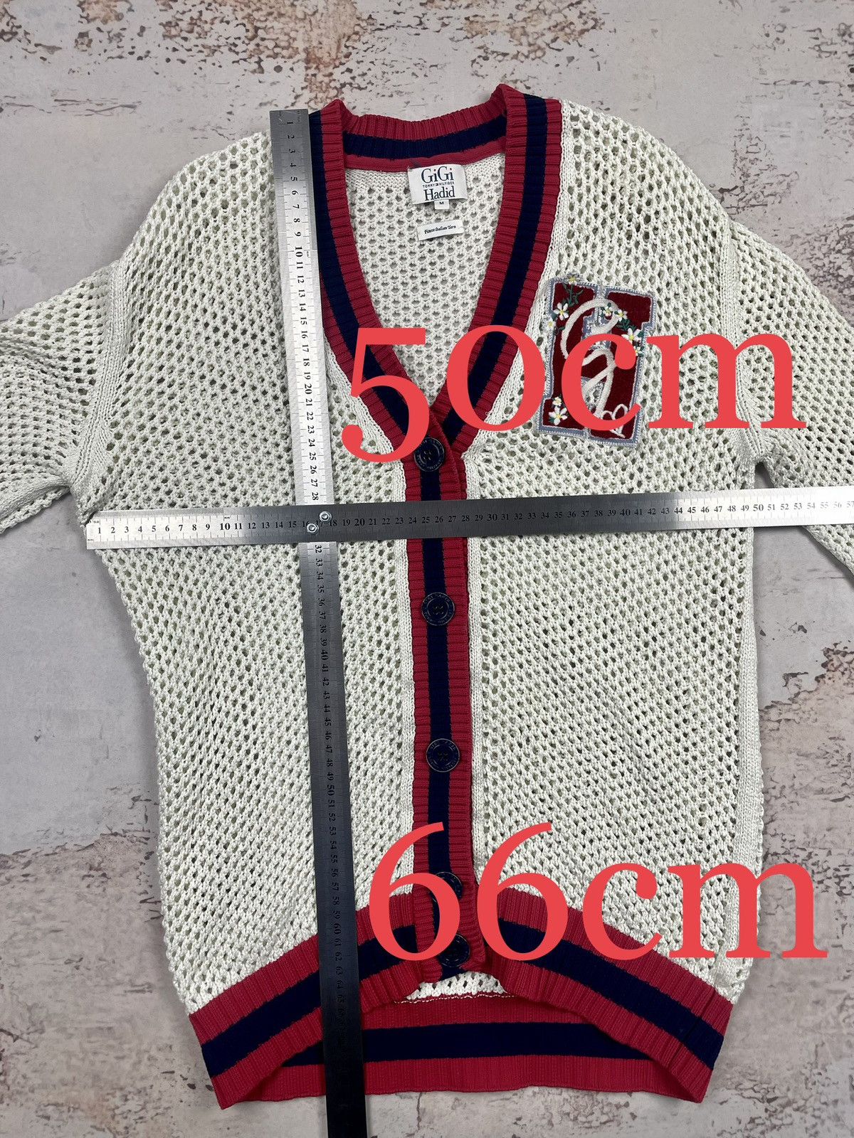 Tommy Hilfiger Tommy Hilfiger x Gigi Hadid M Woman Cardigan Finest egv Size M / US 6-8 / IT 42-44 - 4 Thumbnail