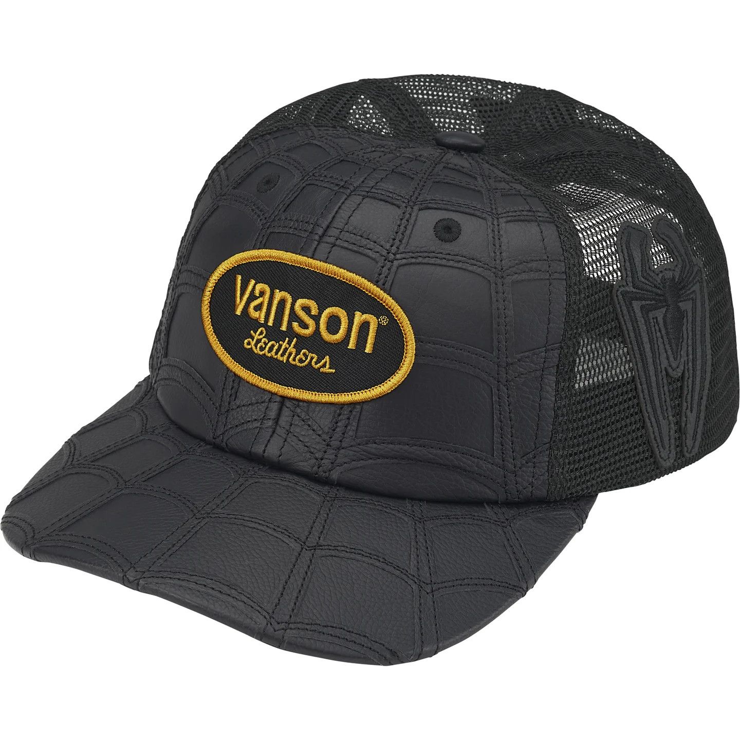Supreme × Vanson Leathers Supreme Vanson Leathers Spider-Man Mesh Back 6-Panel Size ONE SIZE - 1 Thumbnail
