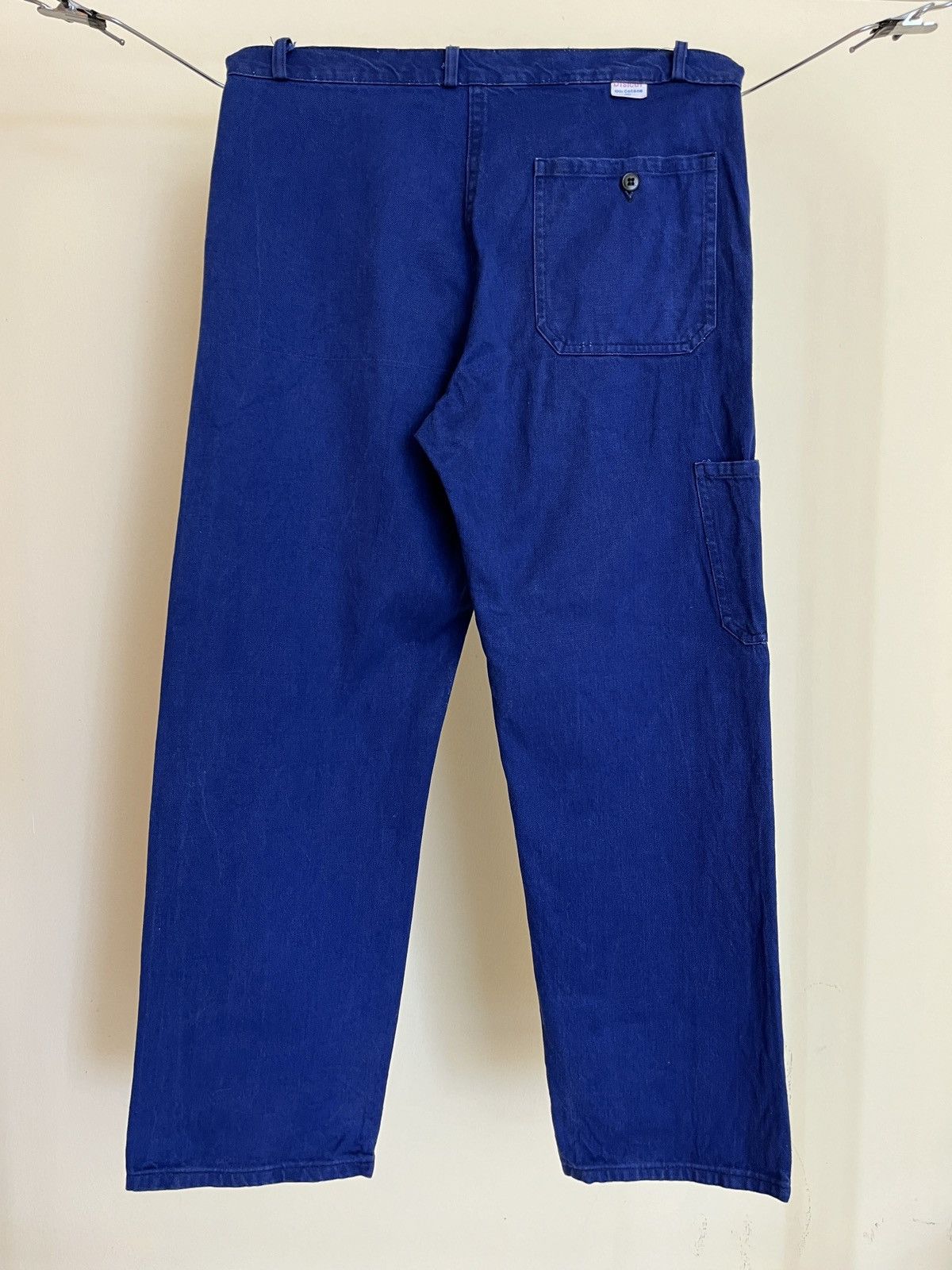 Le Laboureur Vintage 70s / 80s French Work Pants Size US 41 - 1 Thumbnail
