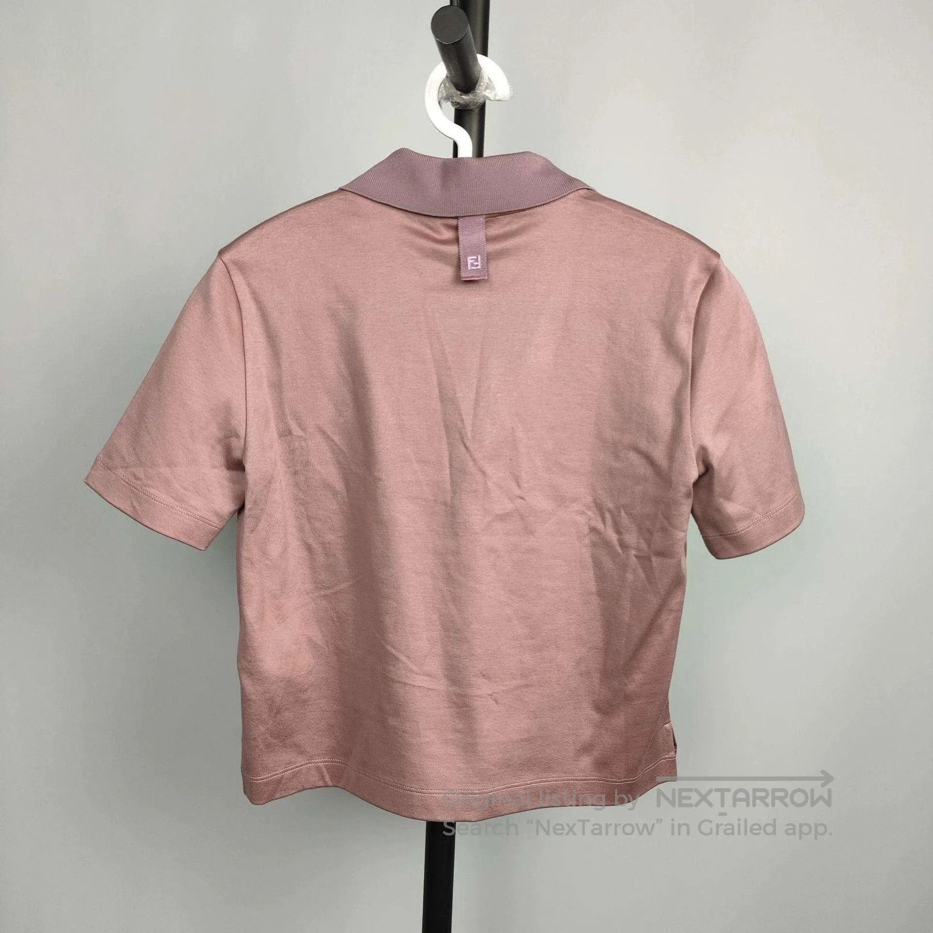 Fendi Fendi Short Sleeve Shirt in Purple Shade. Size US M / EU 48-50 / 2 - 2 Thumbnail