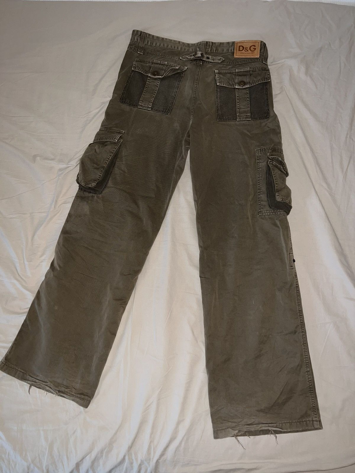 Dolce & Gabbana × Vintage vintage 2003 dolce&gabbana cargo pants Size US 29 - 2 Thumbnail