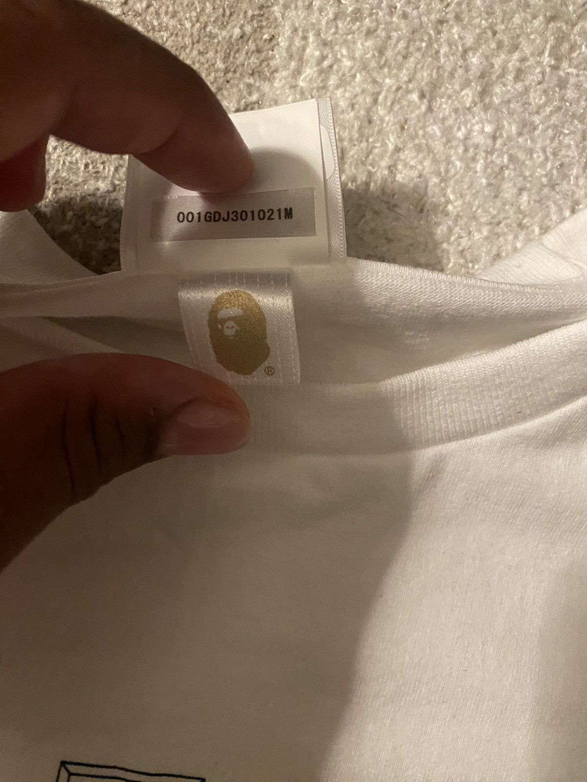 Bape College Tee Size US XL / EU 56 / 4 - 7 Thumbnail
