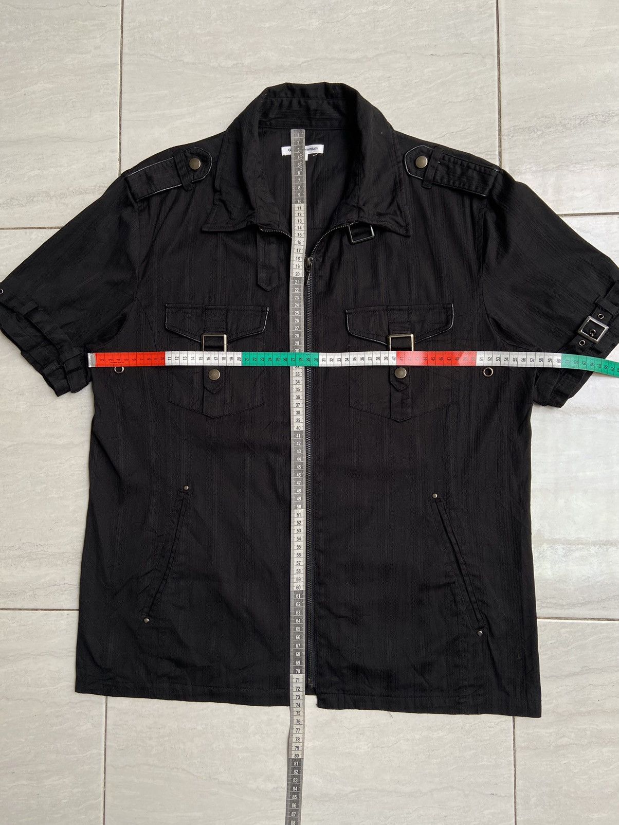 Japanese Brand × Seditionaries GILEVANS PREMIUM Black Zip Shirt Size US L / EU 52-54 / 3 - 2 Thumbnail