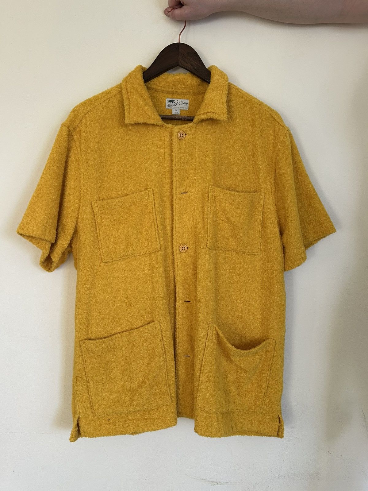J.Crew J.Crew yellow towel shirt size large Size US L / EU 52-54 / 3 - 1 Thumbnail