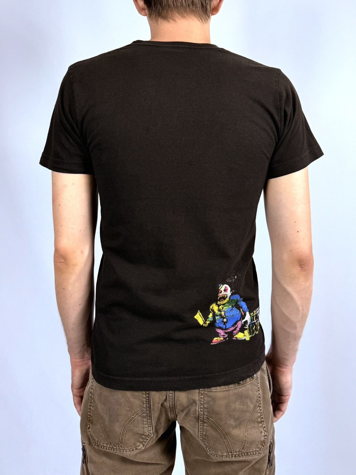 Band Tees Vintage 00s Hellbent Clown Movie Horror Graphic Tee Shirt Size US S / EU 44-46 / 1 - 4 Thumbnail
