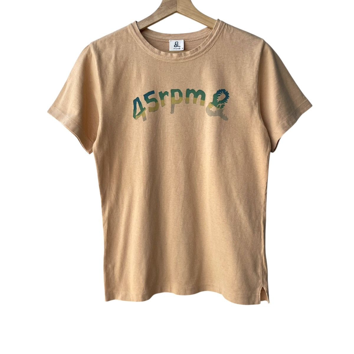 45rpm 45rpm Japan WMN Logo Script Tee Size M / US 6-8 / IT 42-44 - 1 Thumbnail