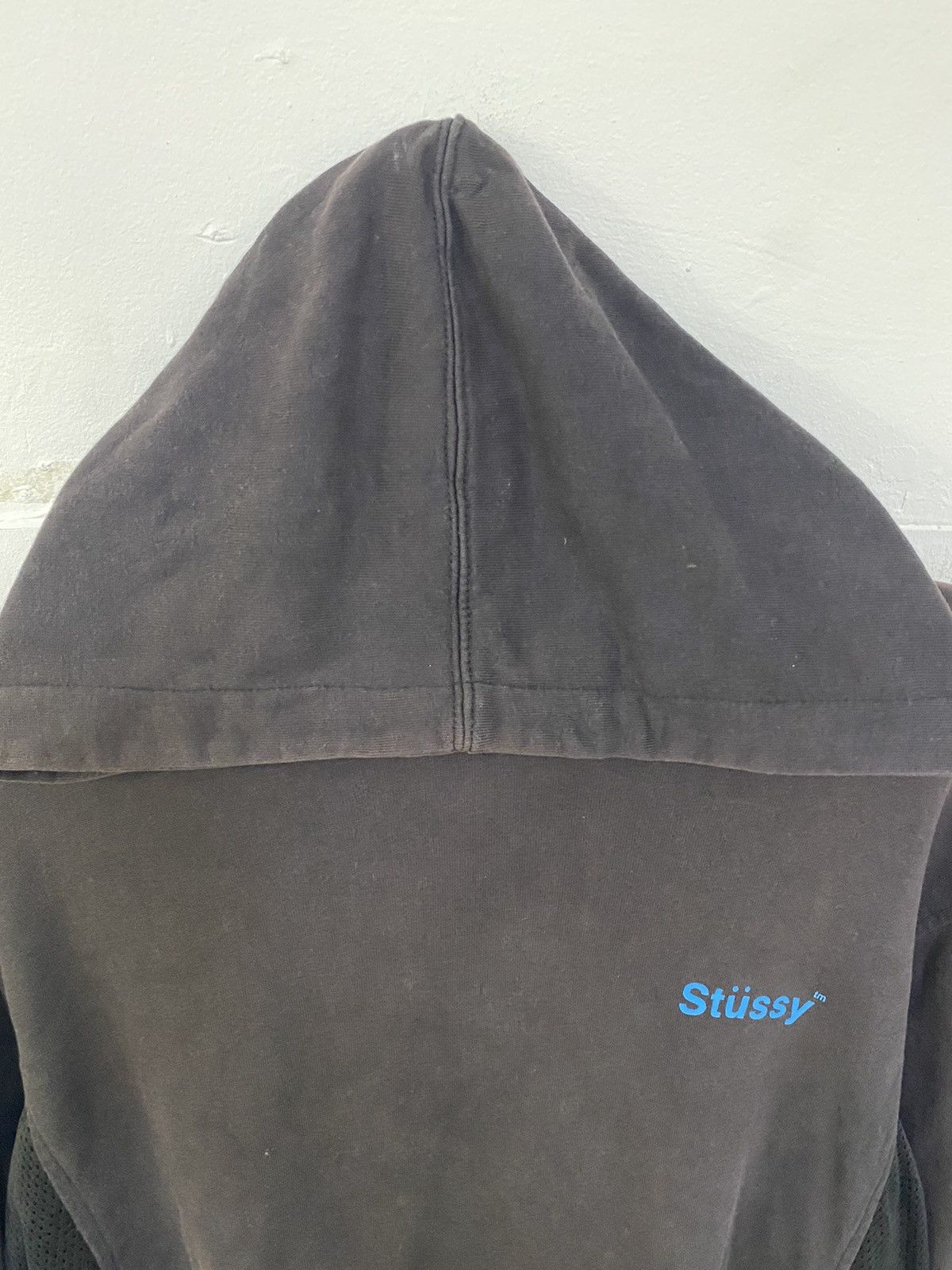 Stussy 💥STUSSY BASIC SPELL OUT SUNFADED HOODIE Size US M / EU 48-50 / 2 - 14 Thumbnail