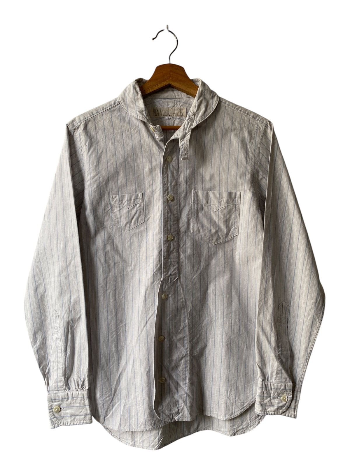 Haversack × Japanese Brand Haversack Japan Heavy Duty Cotton Button Up Shirt Size US M / EU 48-50 / 2 - 1 Thumbnail