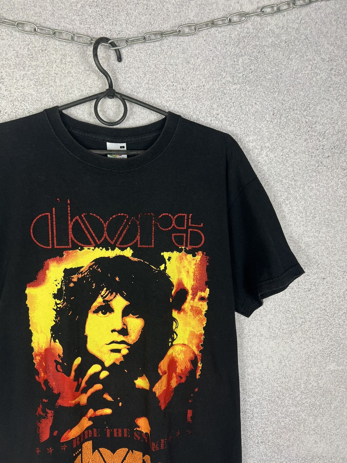 Band Tees Vintage The Doors Jim Morrison Rock T-Shirt Punk Band Tee Size US L / EU 52-54 / 3 - 2 Thumbnail