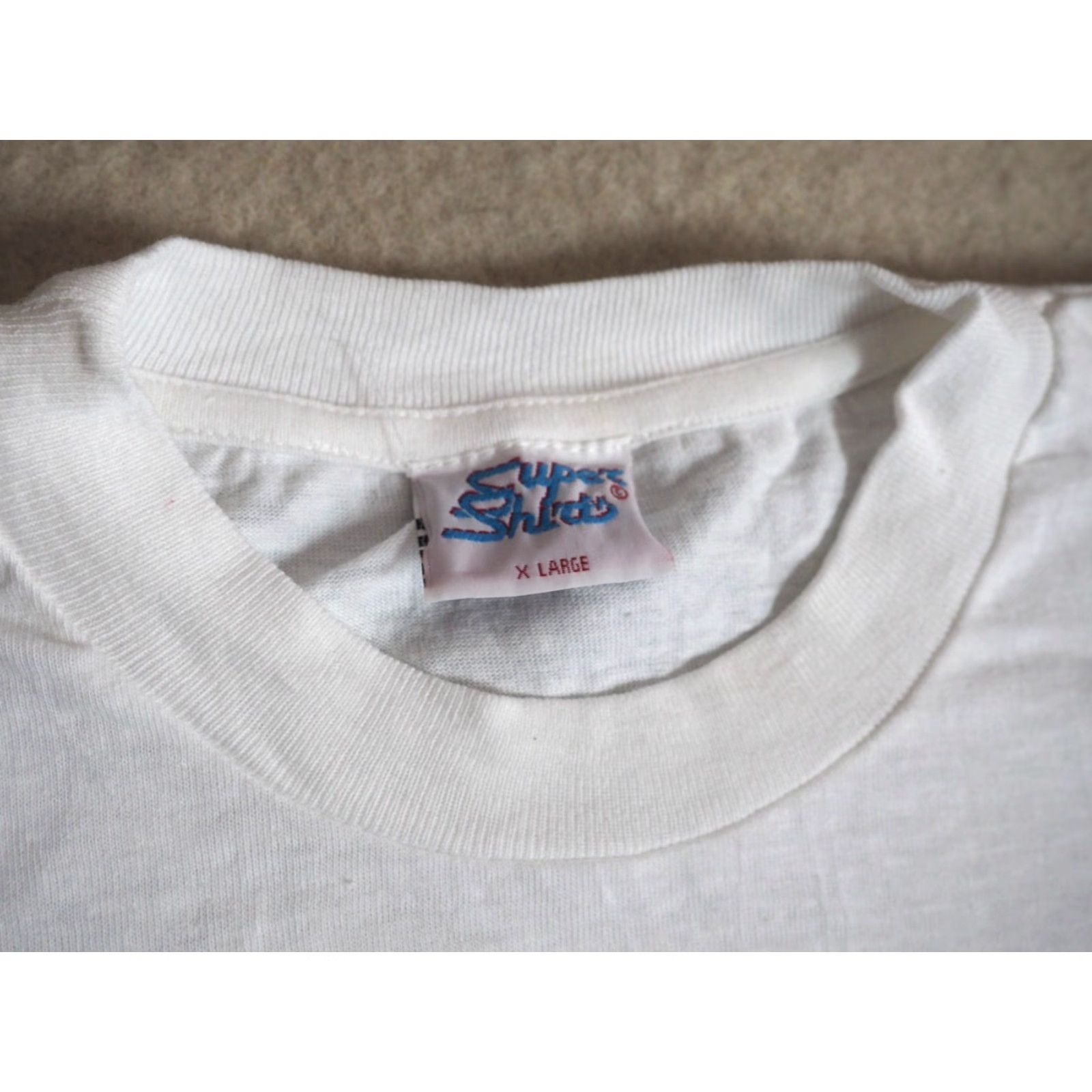 Vintage VTG 90s New Zealand Sailboat Sailing Art White Tee T-Shirt Mens L Size US L / EU 52-54 / 3 - 4 Thumbnail