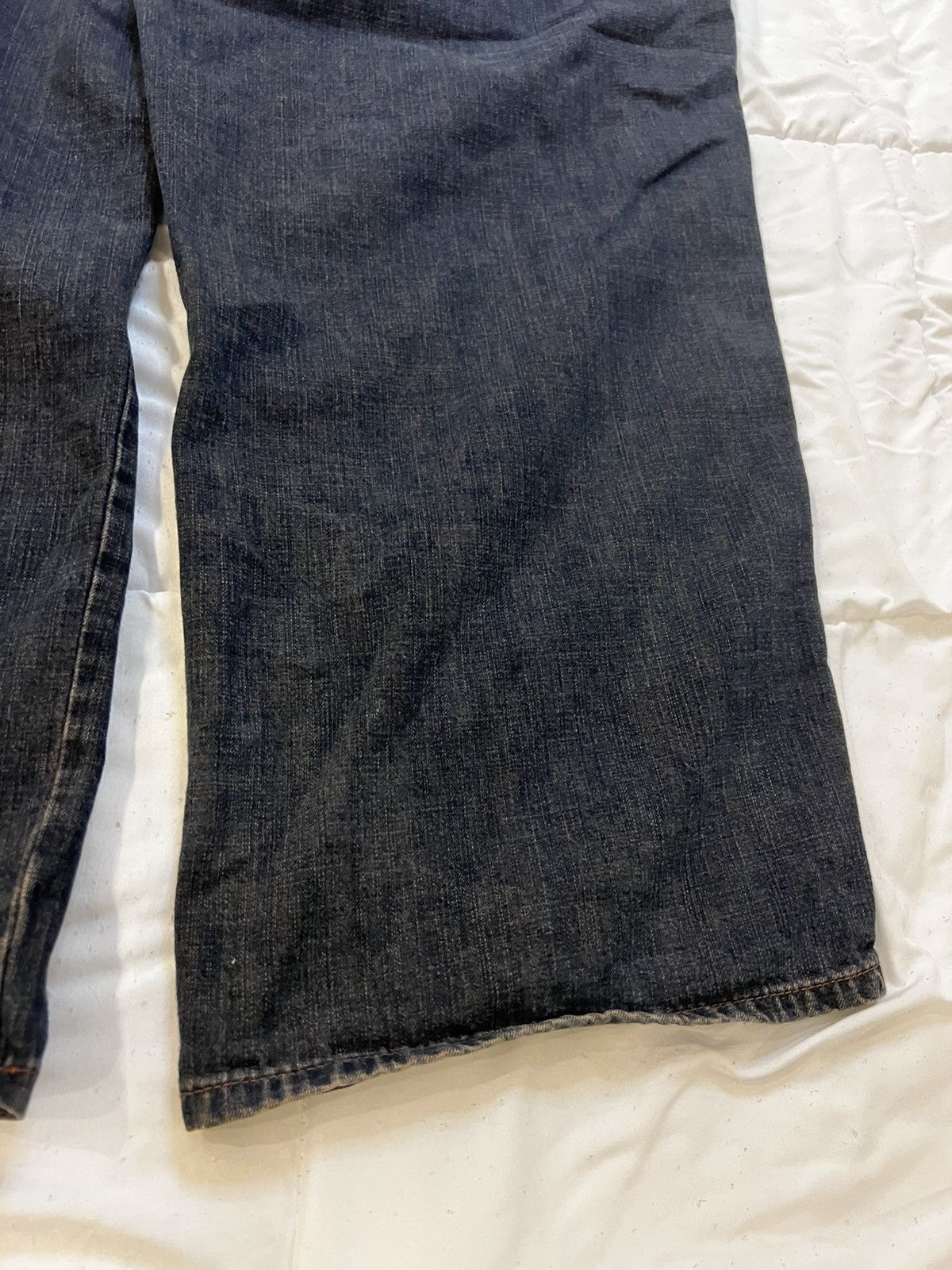 Tommy Hilfiger × Vintage Y2K Tommy Hilfiger Baggy Dark Navy Denim Jeans Size US 40 / EU 56 - 5 Thumbnail