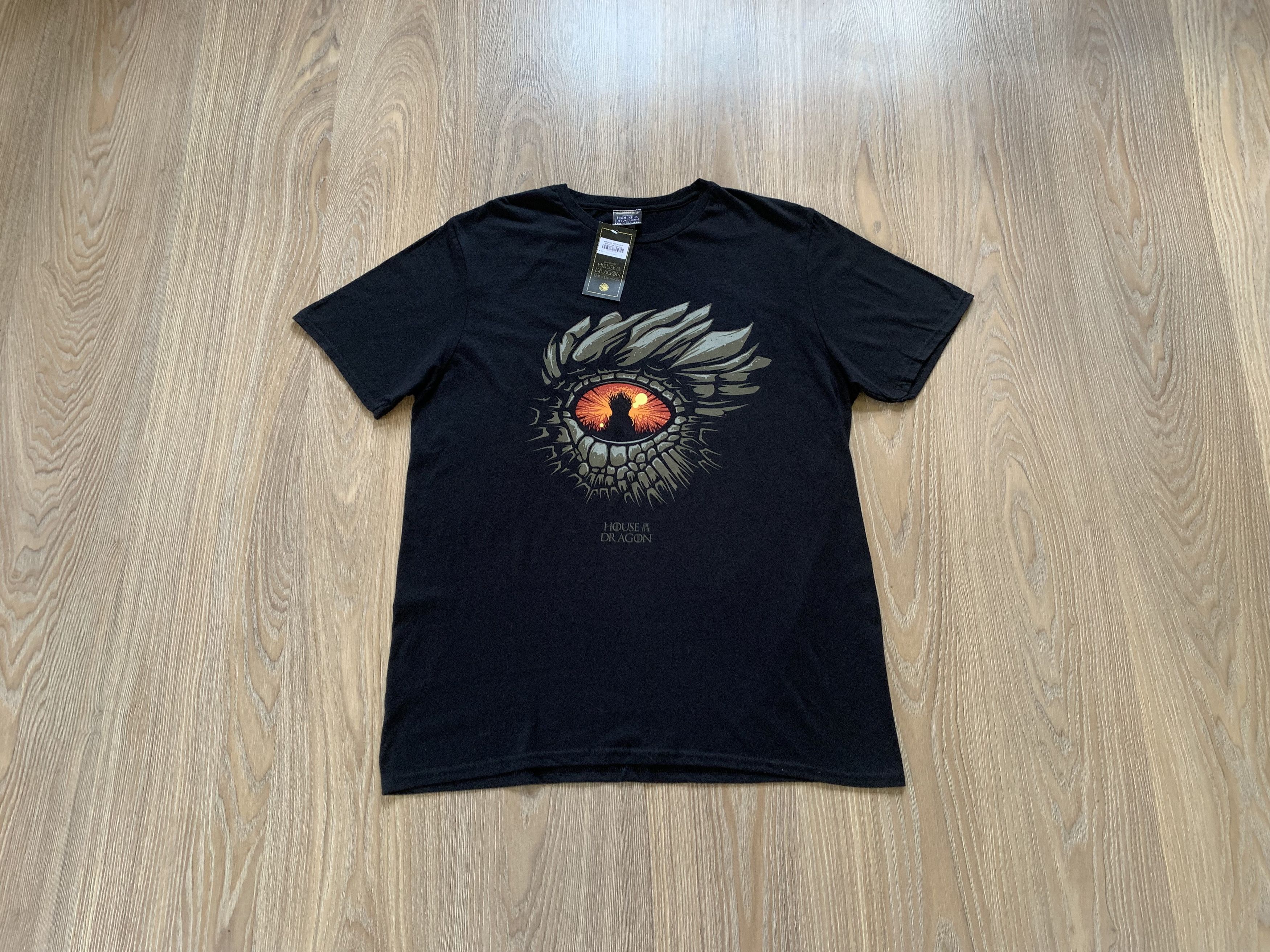 Gildan Game of Thrones House of The Dragon Eye Mens T-Shirt Size US L / EU 52-54 / 3 - 1 Thumbnail