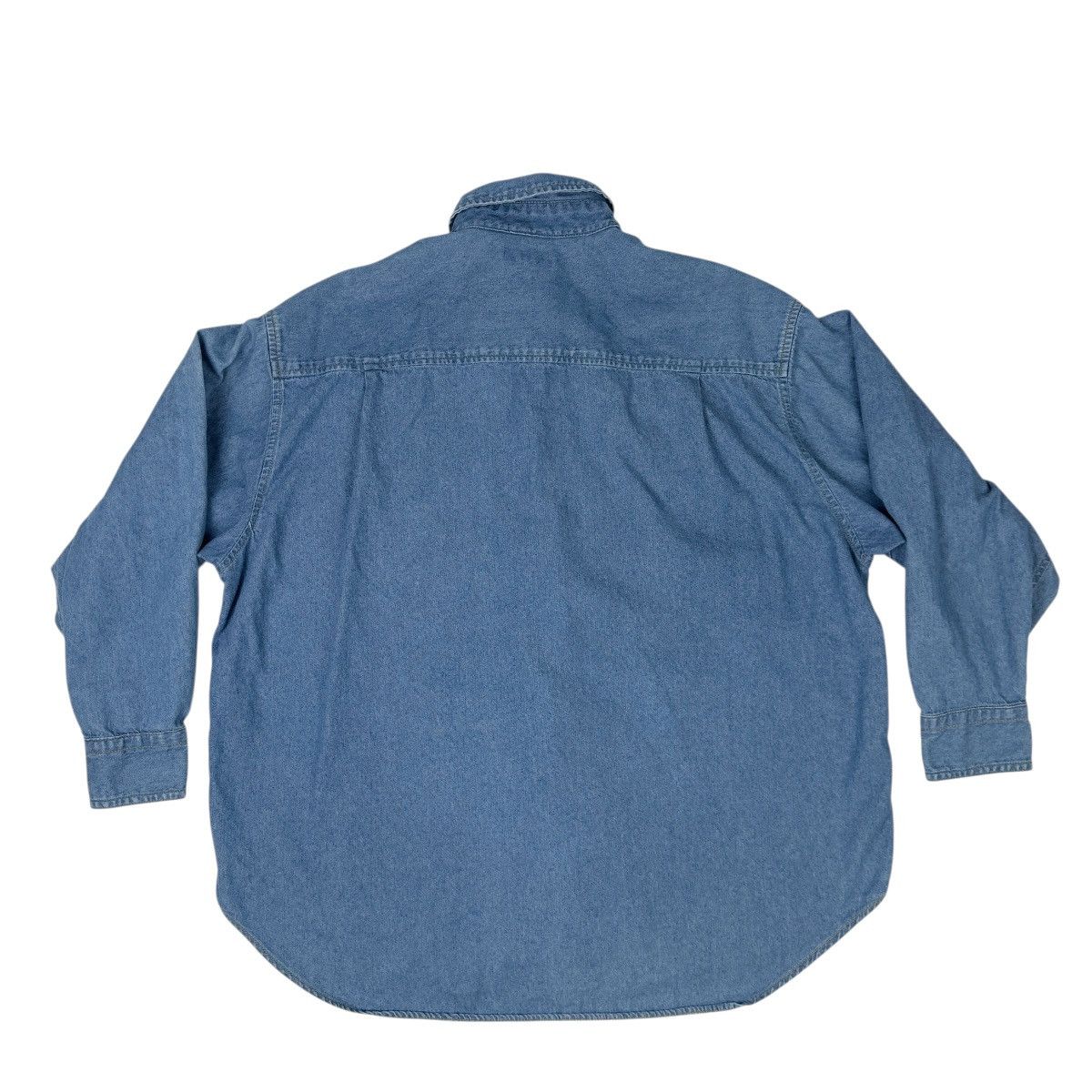 Esprit Vintage Esprit Mens M Denim Shirt Blue 90s Button Up Size US M / EU 48-50 / 2 - 3 Thumbnail
