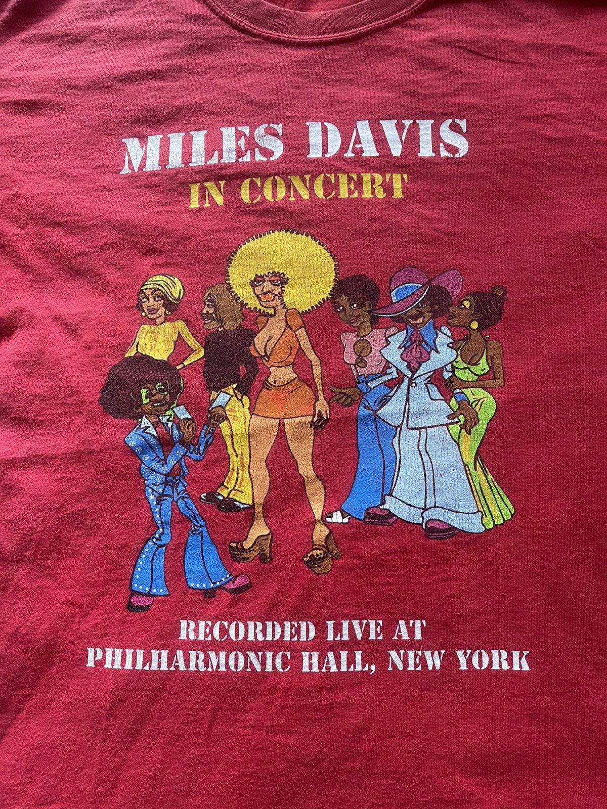 Band Tees 🔥HOT🔥VINTAGE Y2K MILES DAVIS IN CONCERT ZION TEE VERY RARE Size US M / EU 48-50 / 2 - 2 Thumbnail