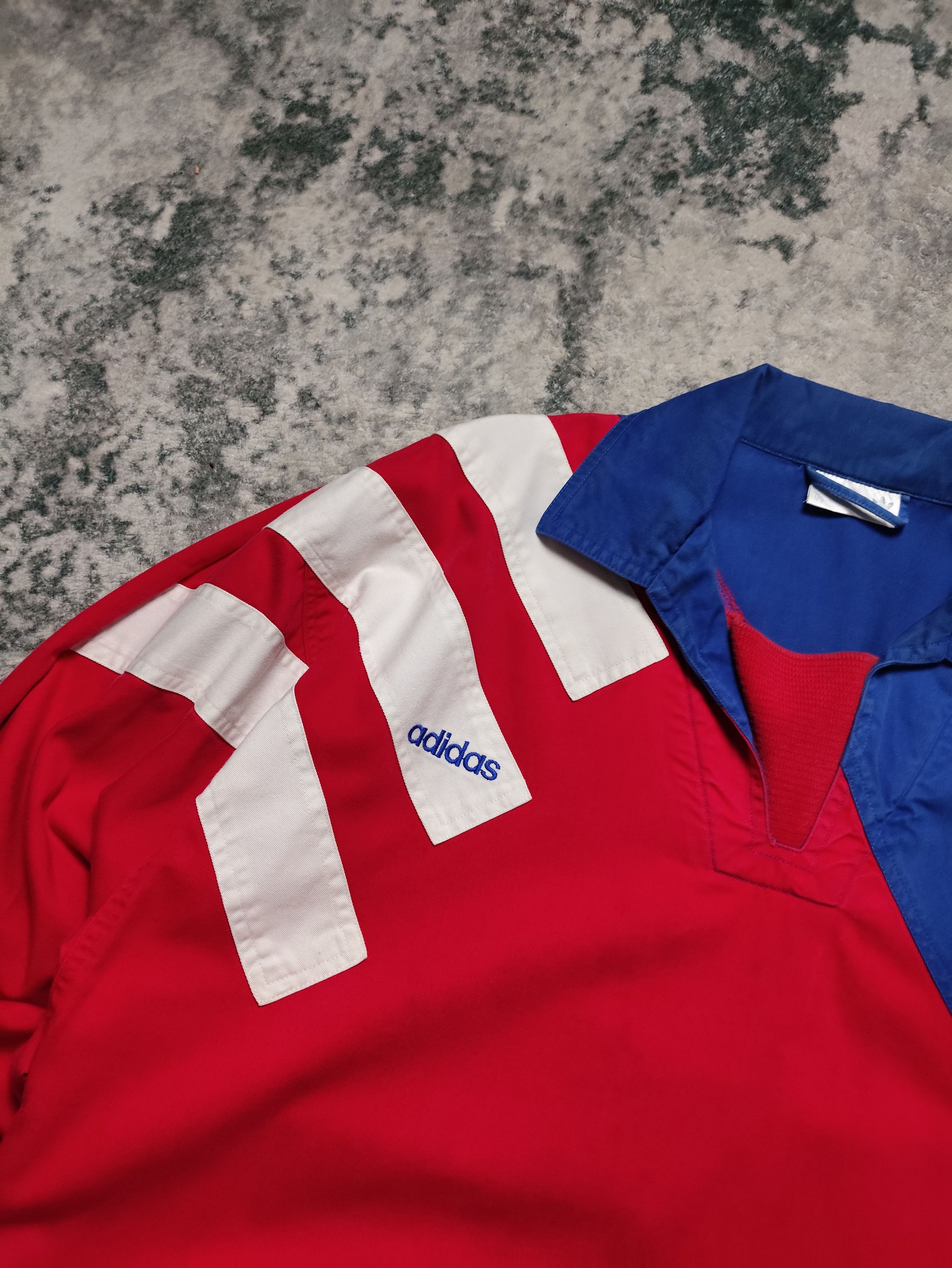 Adidas × Vintage Vintage 90s Adidas Bayern Monachium Jacket Football RARE Size US M / EU 48-50 / 2 - 4 Thumbnail