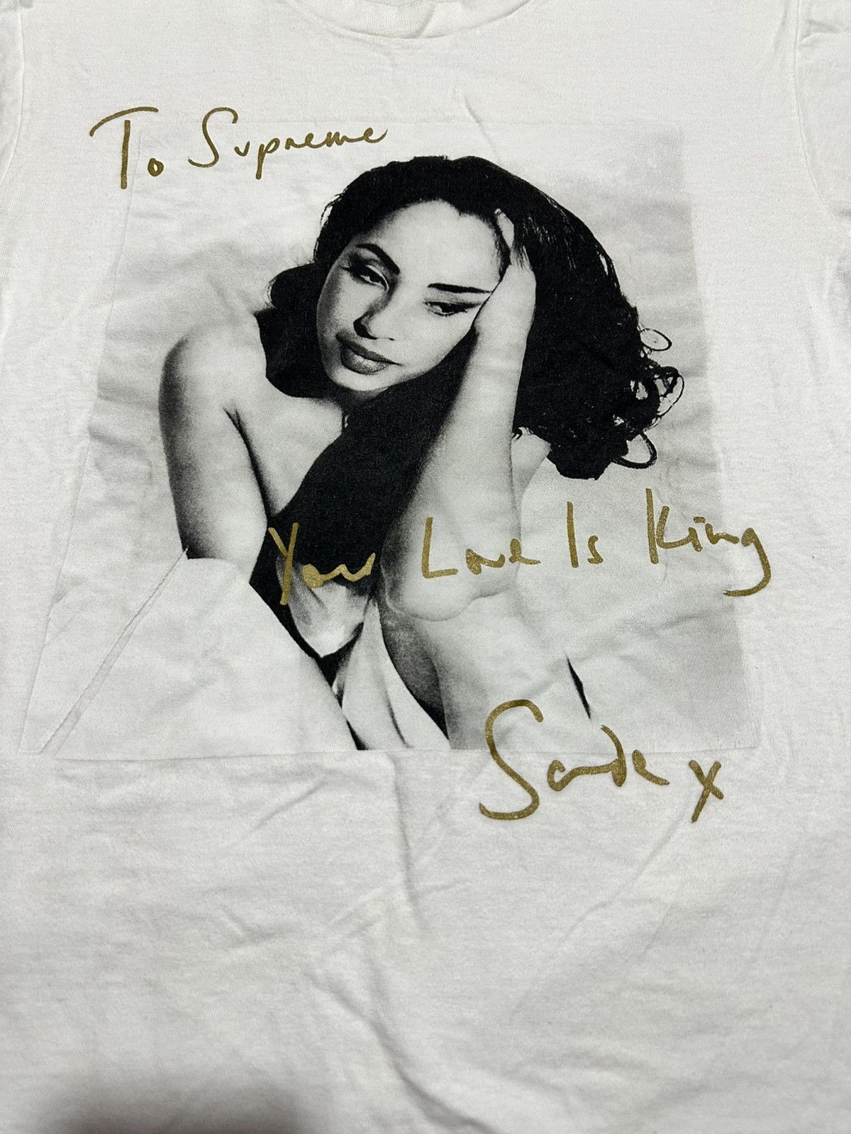 Supreme Supreme x Sade tee Size US M / EU 48-50 / 2 - 5 Thumbnail