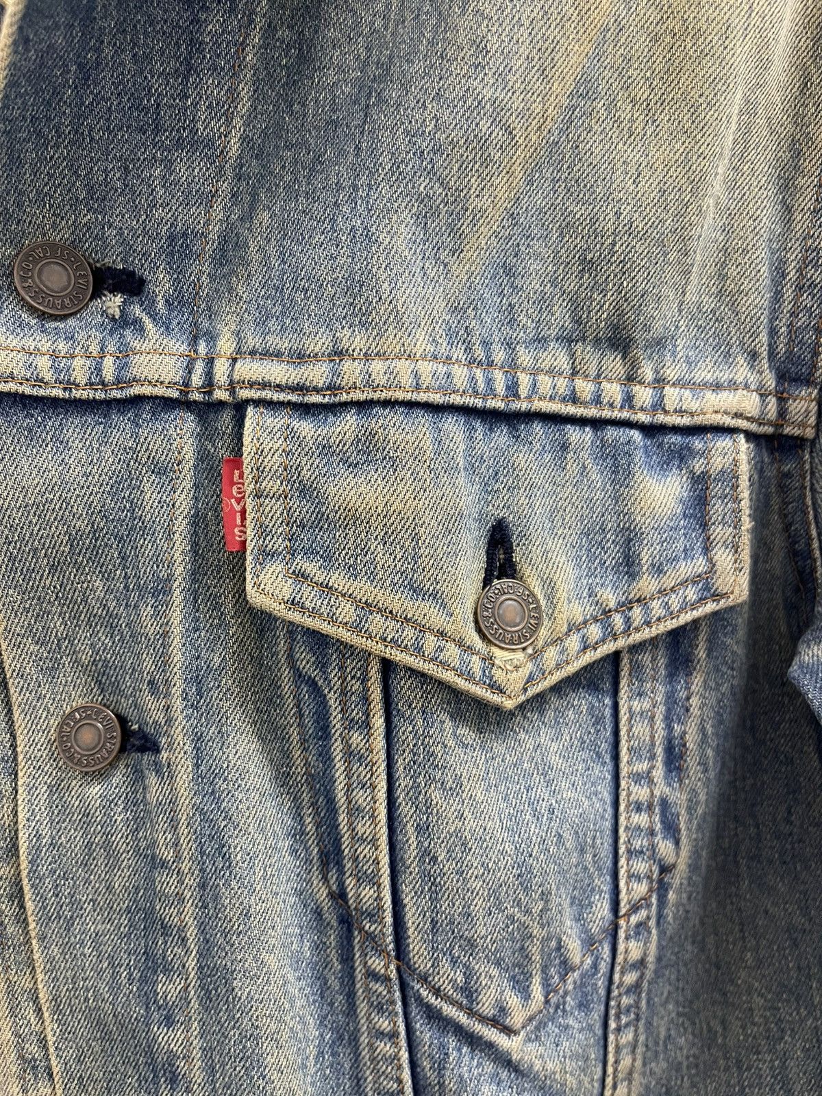 Levi's Vintage Levis Denim Trucker Jacket Size US M / EU 48-50 / 2 - 12 Thumbnail
