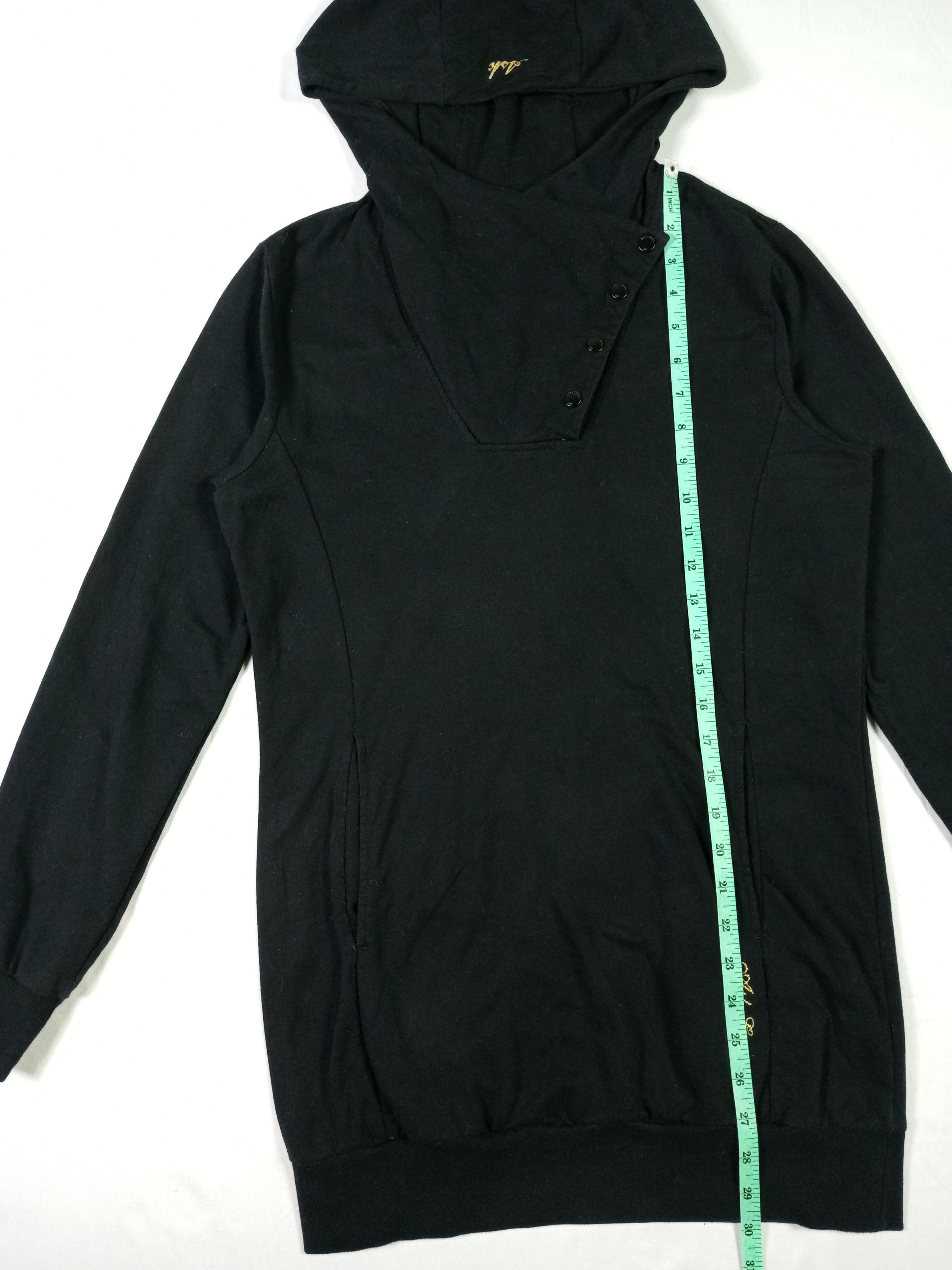 If Six Was Nine Ask Enquired Asymmetrival Rick Owen Style Crazy Hoodie Size US L / EU 52-54 / 3 - 9 Thumbnail