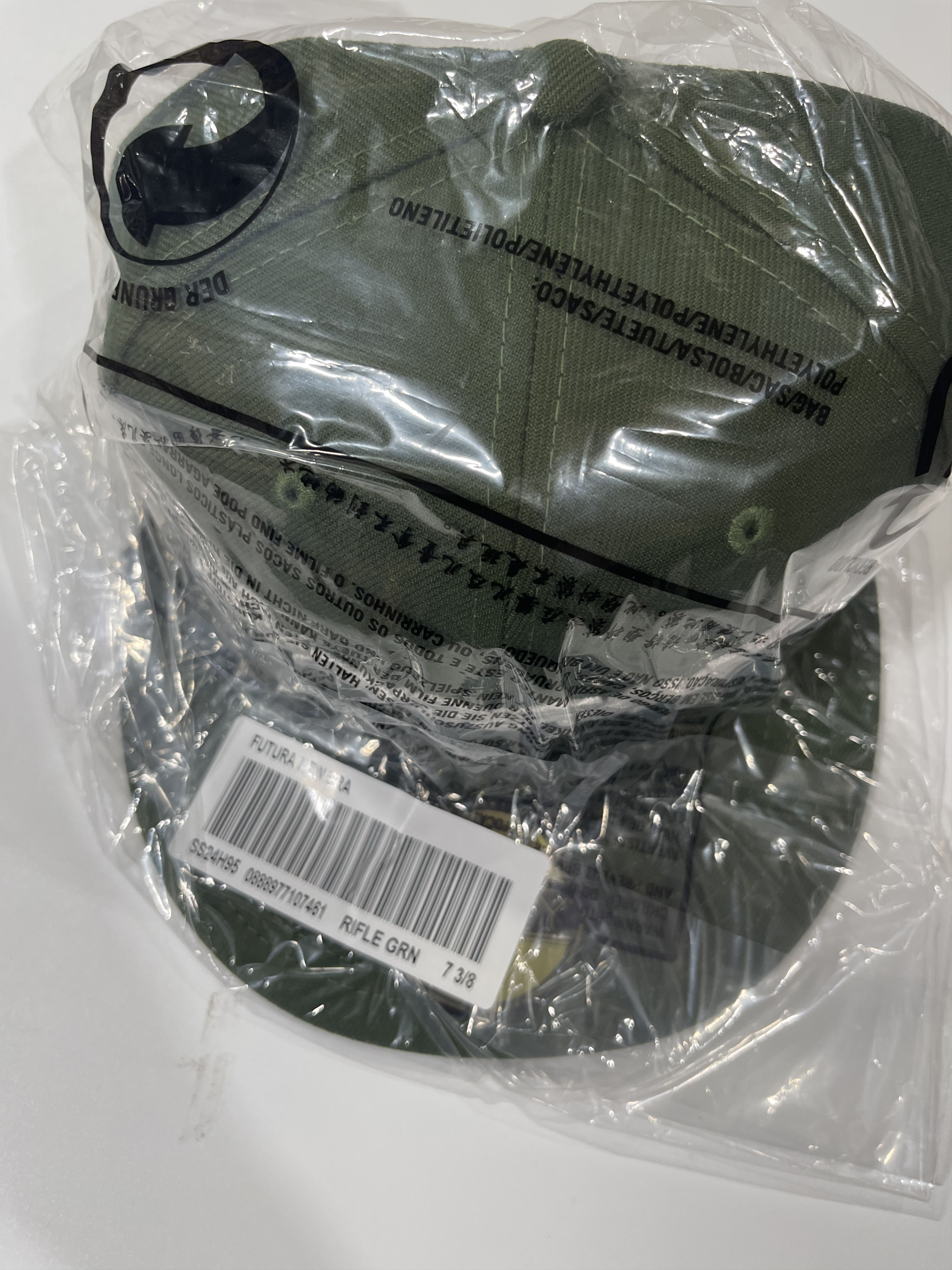 Supreme Supreme Futura New Era 59Fifty Fitted Hat Olive sz 7 3/8 Size ONE SIZE - 5 Thumbnail