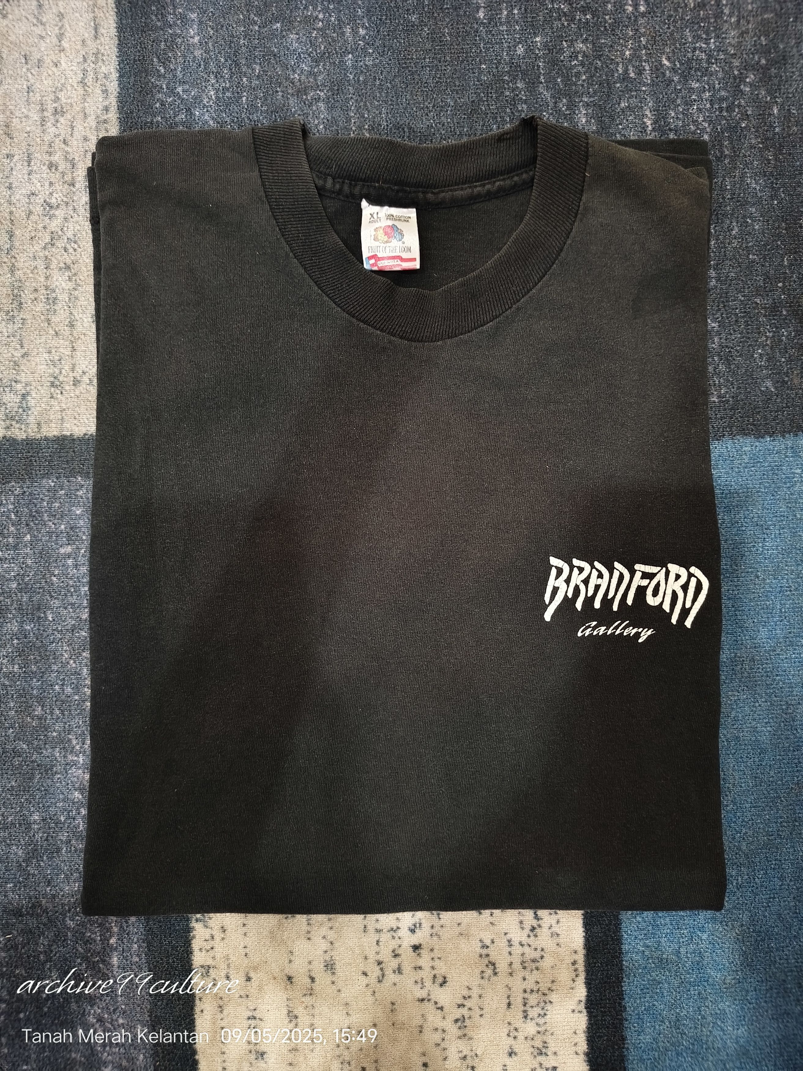 The Cure Vintage Bradford Gallery Robert Smith Tee Rare 90s Art Goth Size US XL / EU 56 / 4 - 7 Thumbnail