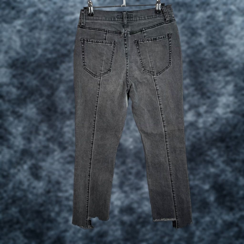 Joie VINTAGE Joie Womens Jeans Skinny High-Rise 25 Gray Adult Womens 25 Denim Cotton Blend Pants - Frayed Hem Size 42" / US 20 - 1 Thumbnail