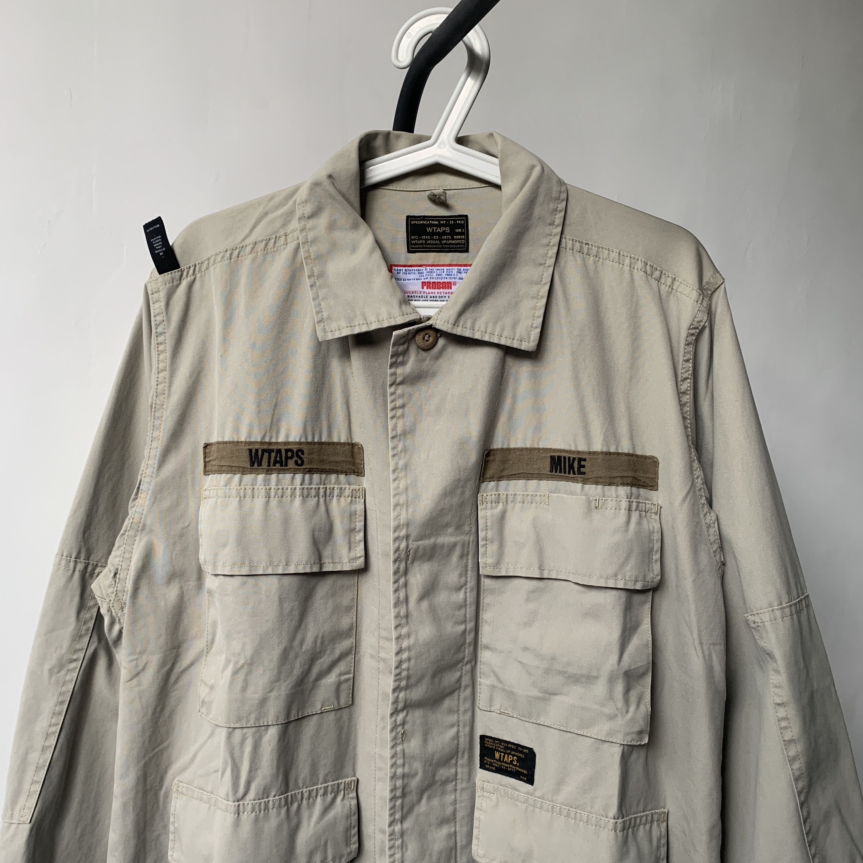 Wtaps Wtaps Jungle Ls 01 Shirt Cotton Weather Size US M / EU 48-50 / 2 - 2 Thumbnail