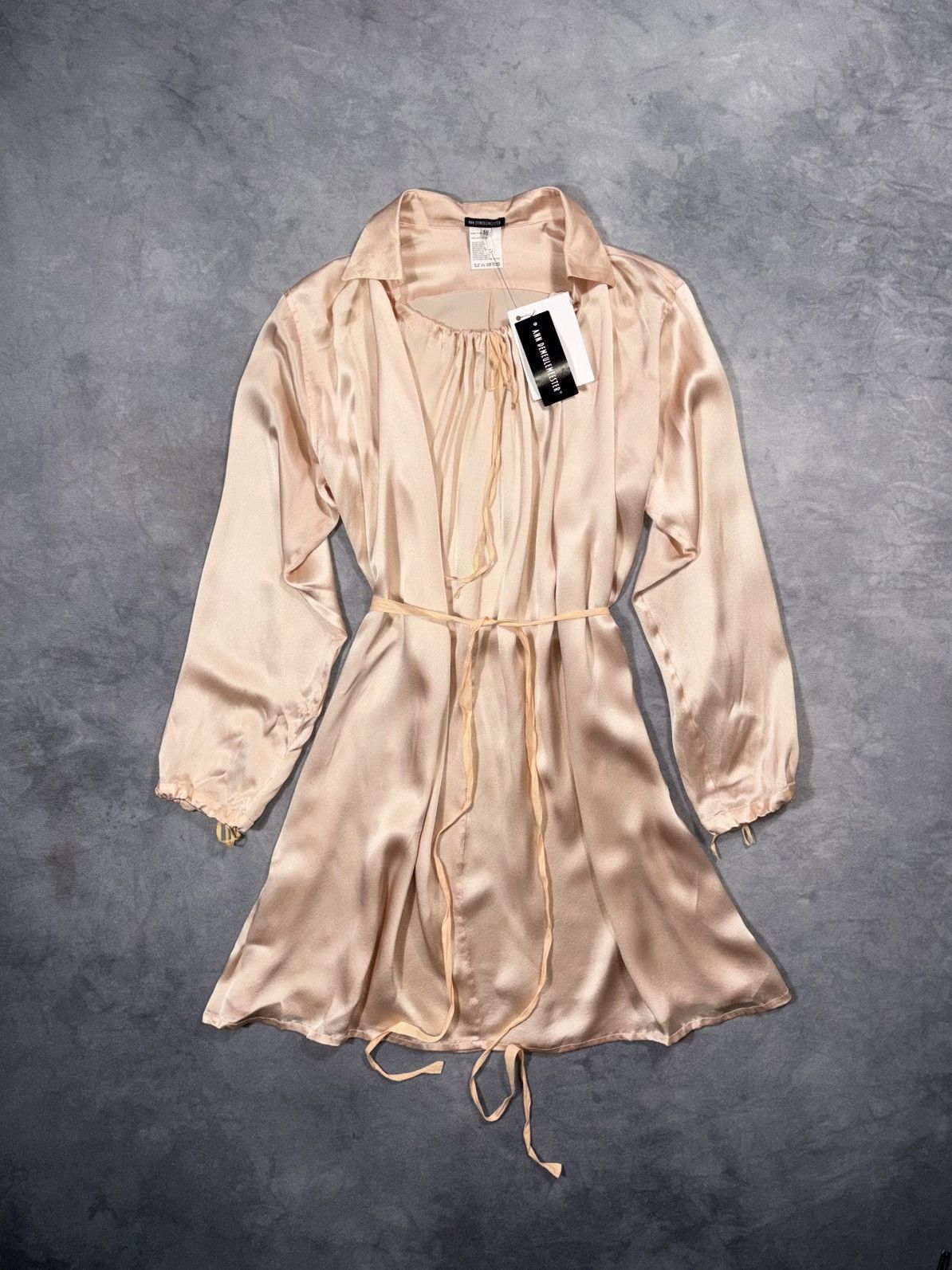 Ann Demeulemeester ICONIC ANN DEMEULEMEESTER SS02 Runway Archive Laced Dress Size S / US 4 / IT 40 - 4 Thumbnail