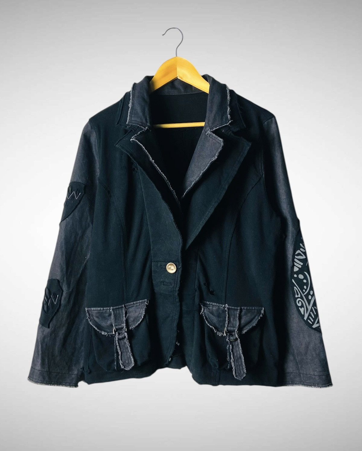 Undercover Undercover Inspired - Jeune Dazur Distressed Design Jacket Size US M / EU 48-50 / 2 - 1 Thumbnail