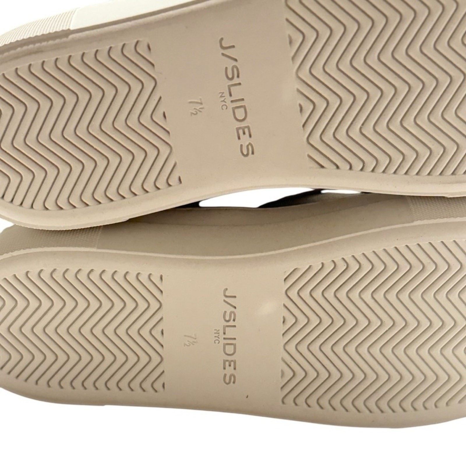 J/Slides J Slides Women's Grey Alec Leather Slip On Platform Size 7.5 Size US 7.5 / IT 37.5 - 8 Thumbnail